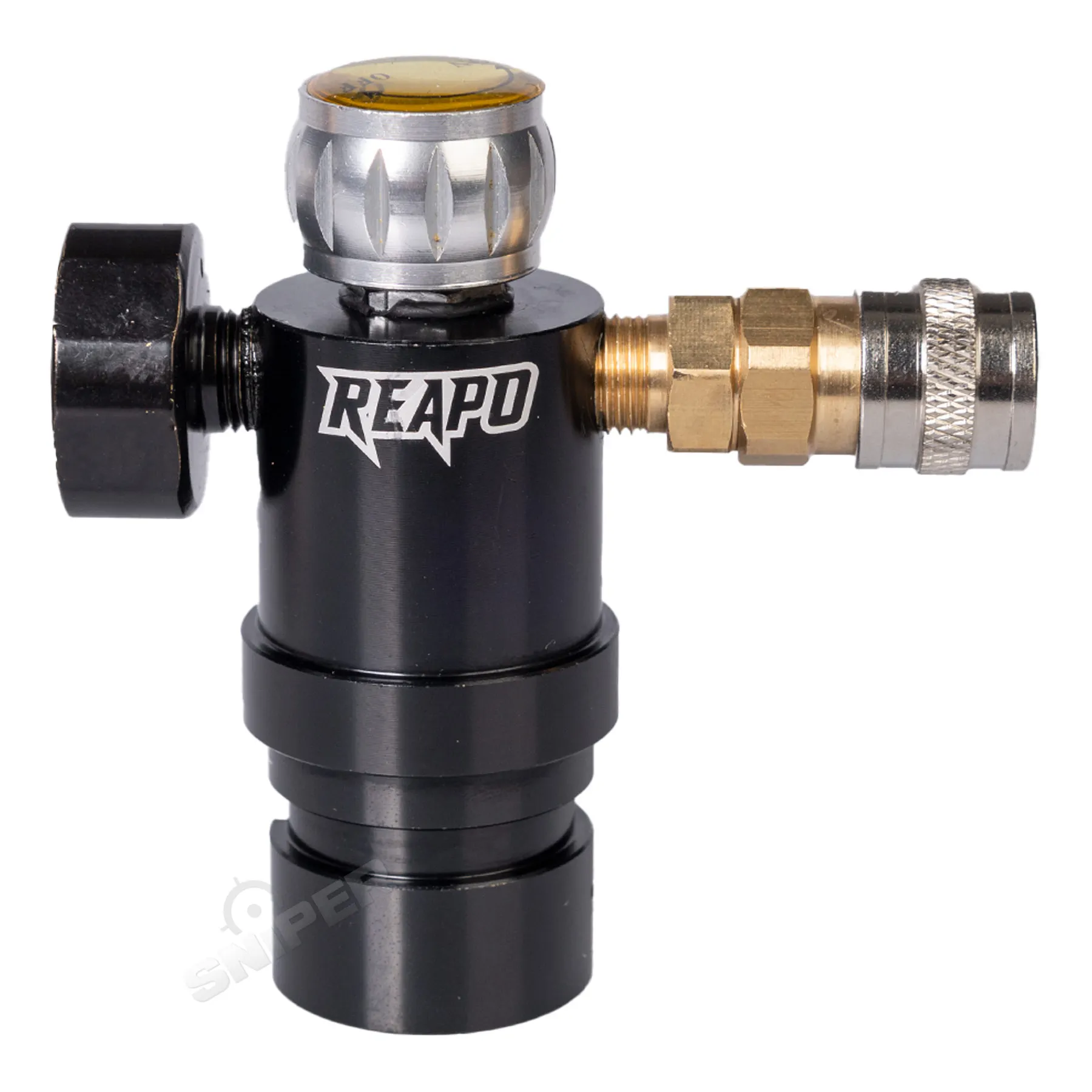 Reapo Twister Micro Regulator Complete HPA Set Silver, US Version Reapo Twister Micro Regulator w/ Valve & 40" Green Remote Line, US Version