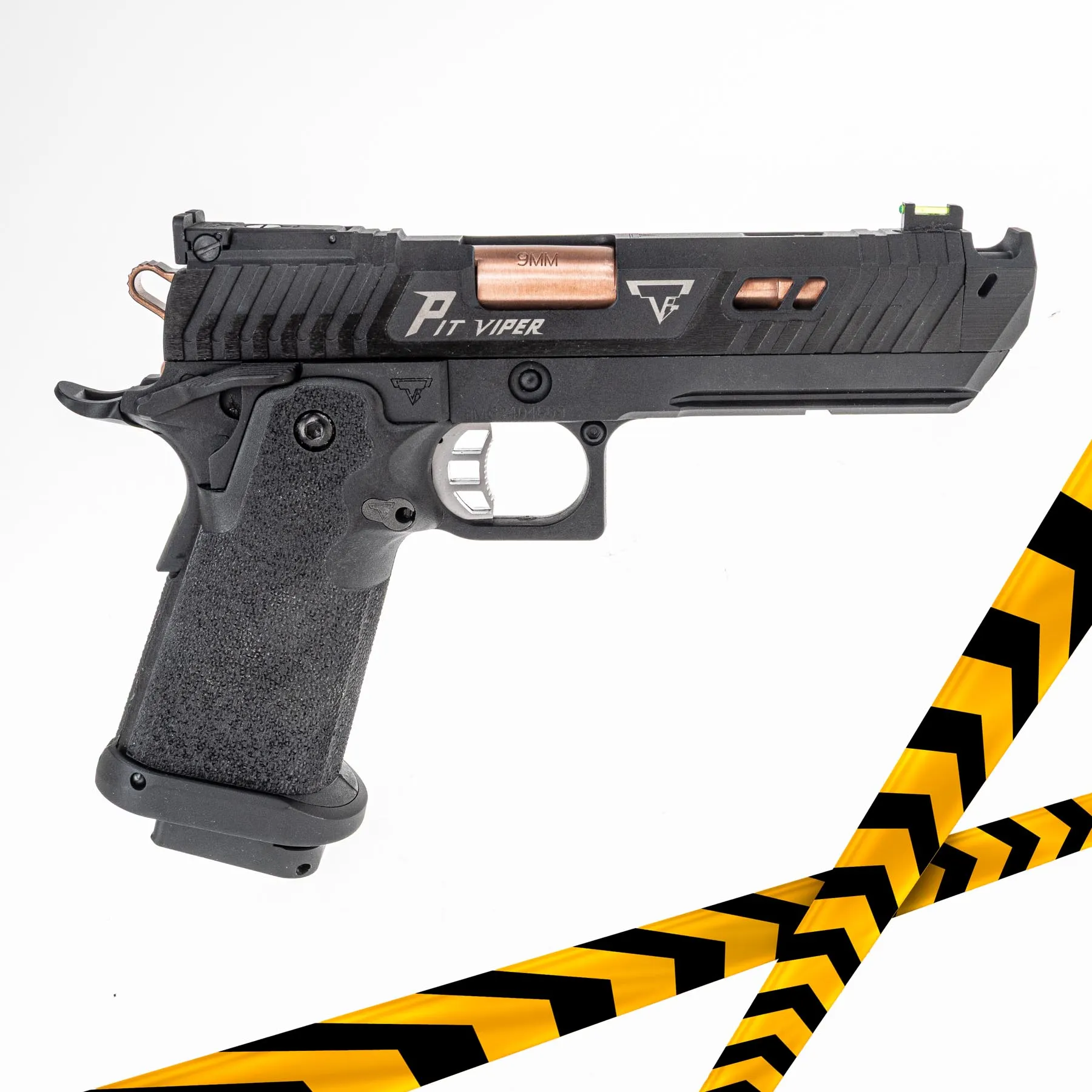 B-Ware EMG TTI 2011 JW4 Pit Viper Pistole GBB, Black