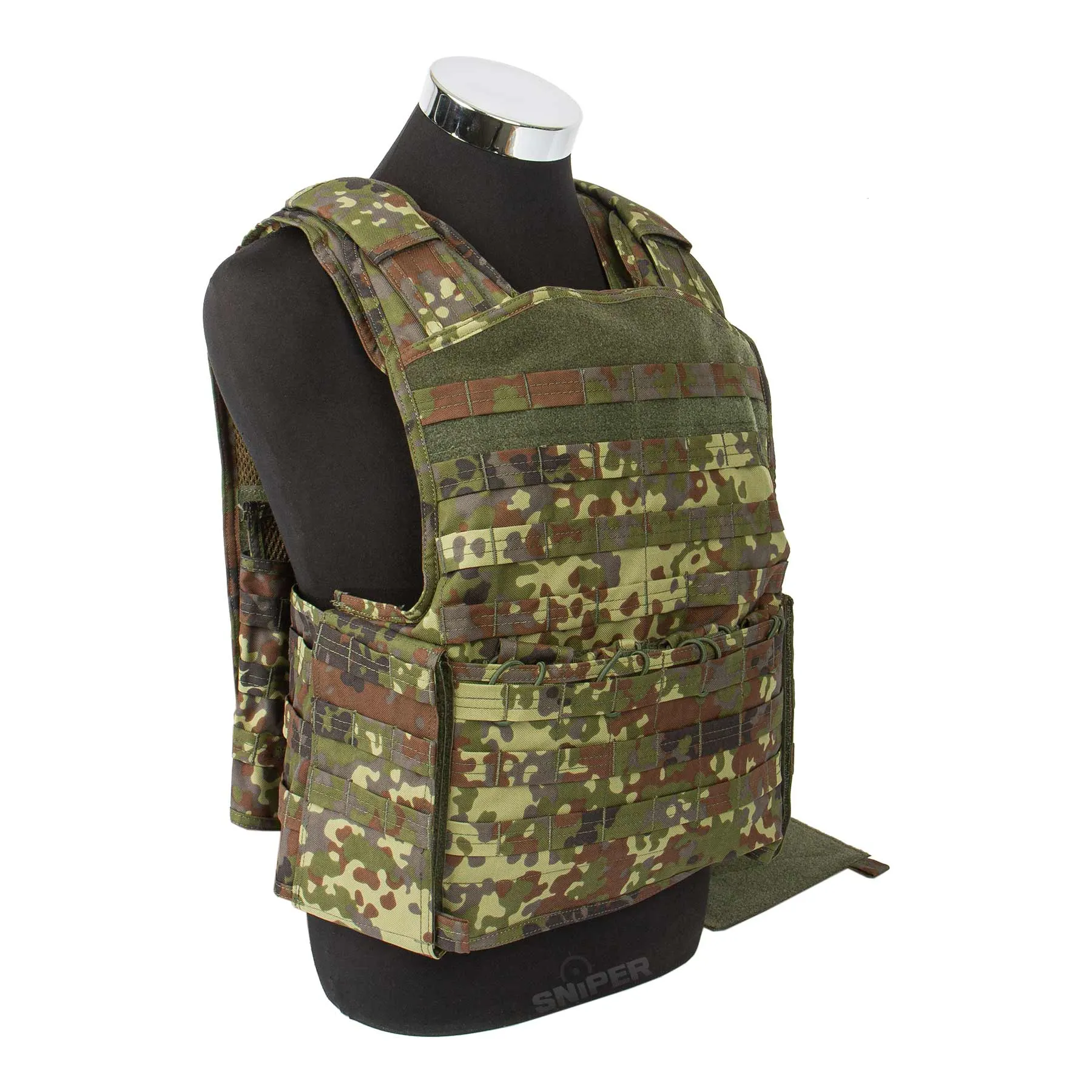 Mod Plattenträger, Flecktarn