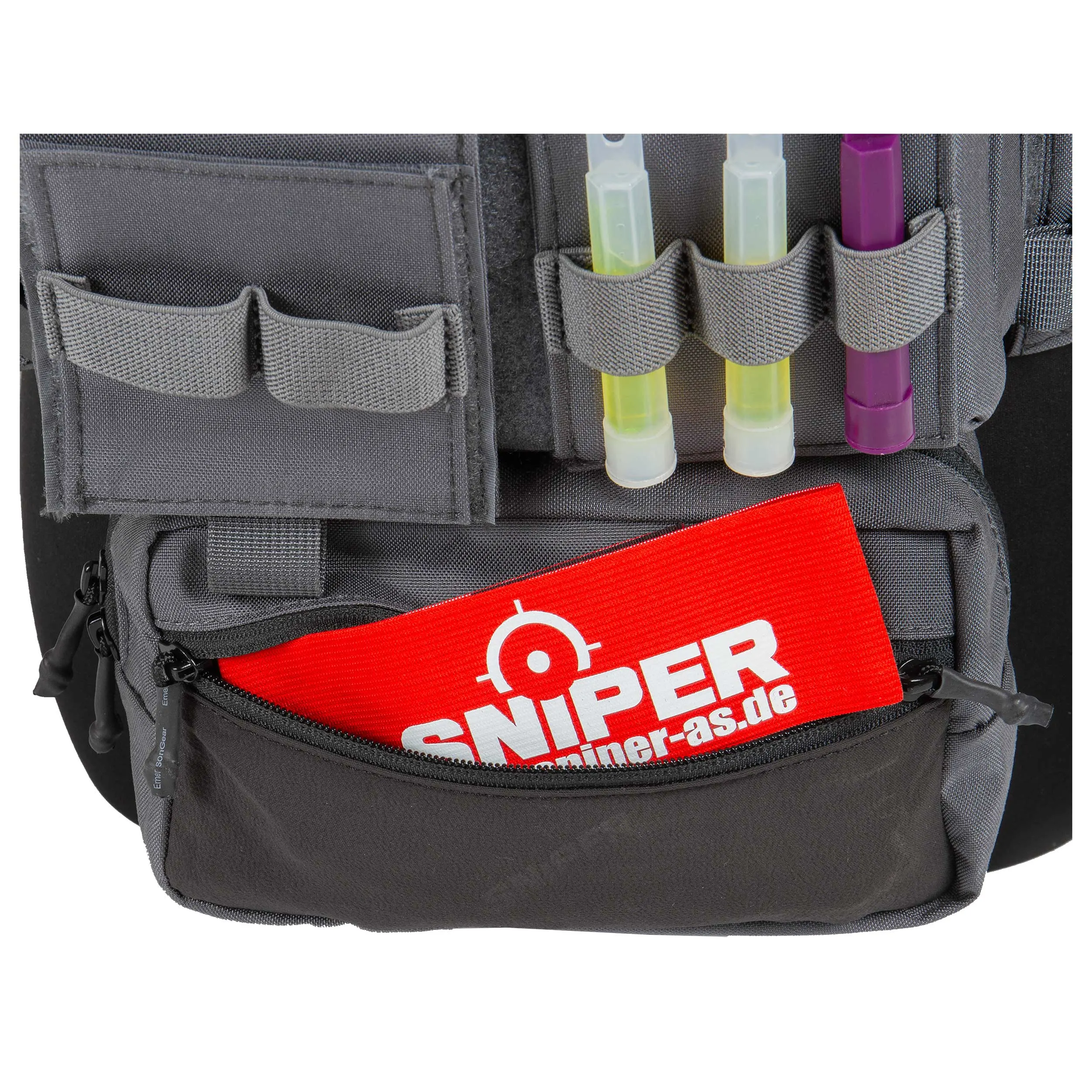 Micro Fight Chissis MK3 Chest Rig, Wolf Grey