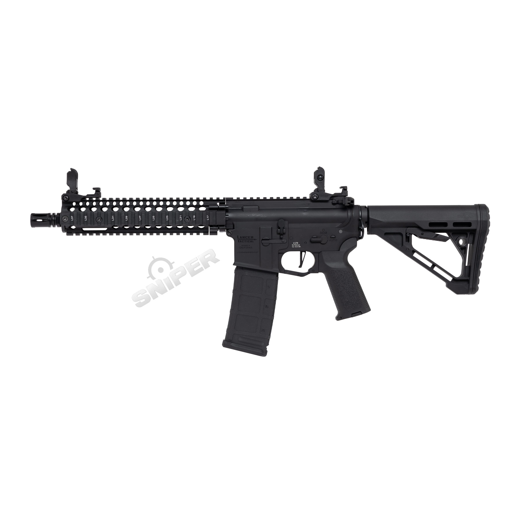 Einsteiger Set #3 - Lancer MK18 Gen3 ETU Full Metal (S)AEG, Black