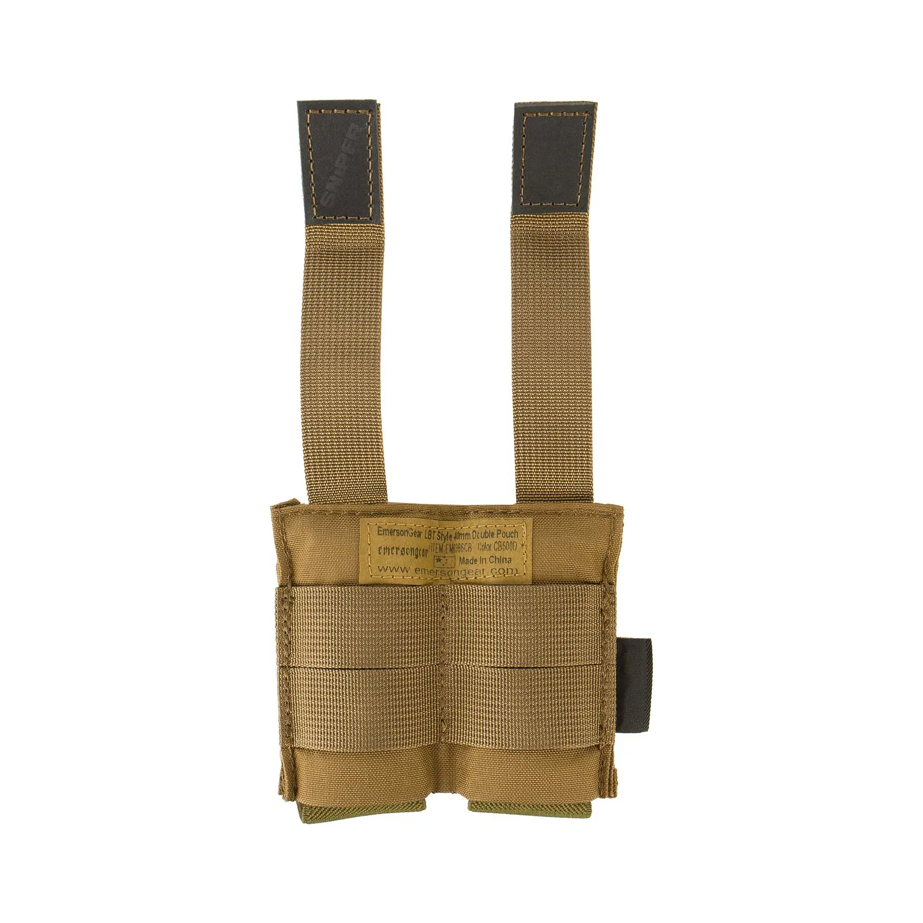 40mm Double Pouch, Coyote Brown