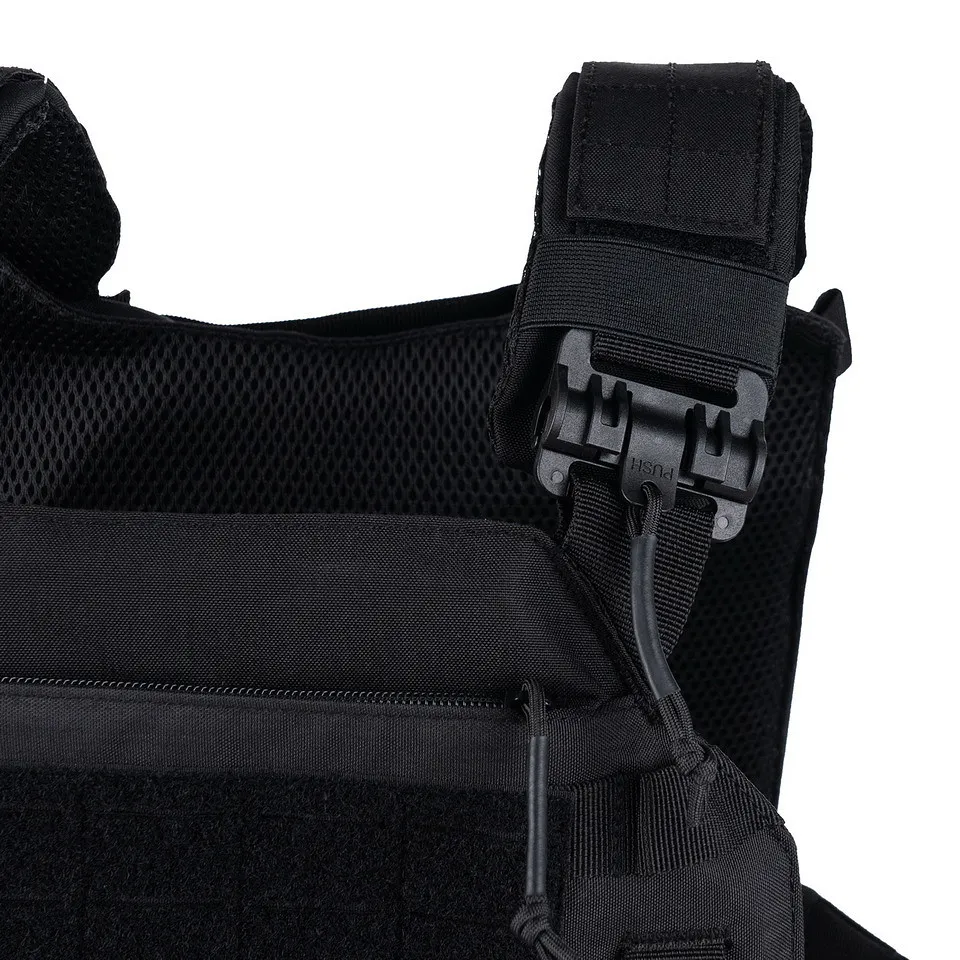Reapo QR Plate Carrier Lasercut, Black
