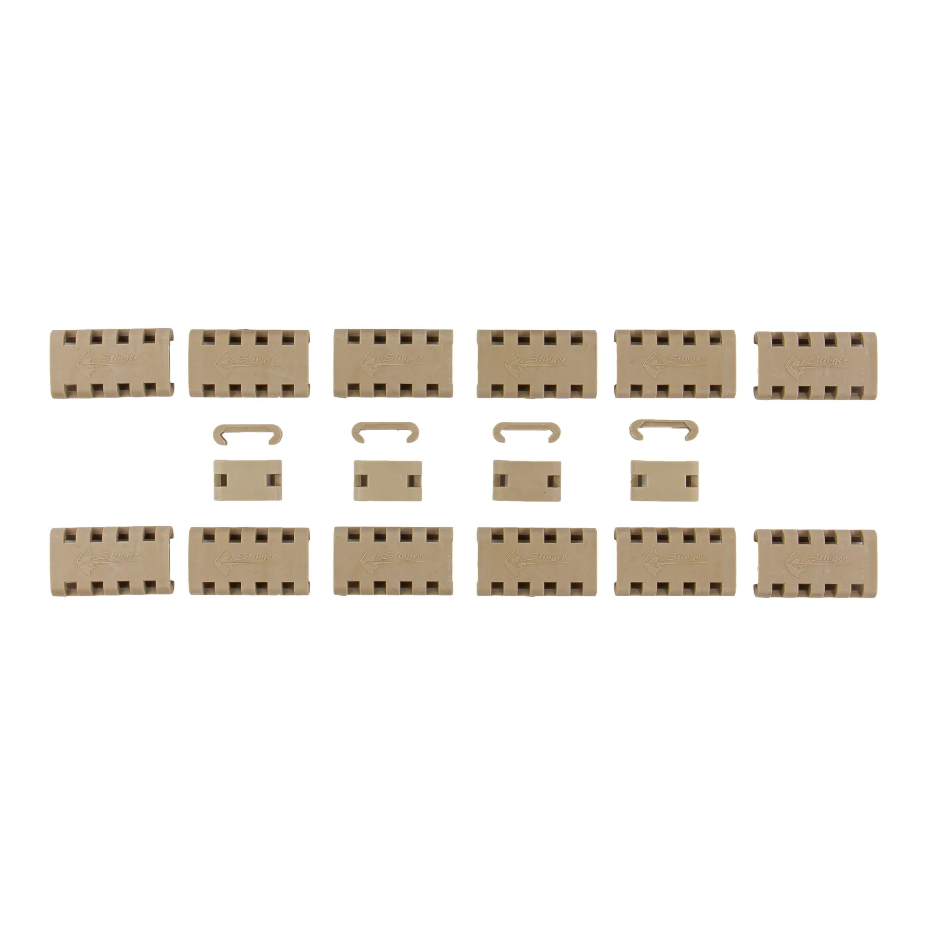 Matrix Ladder Rail Cover, 20pcs, Tan