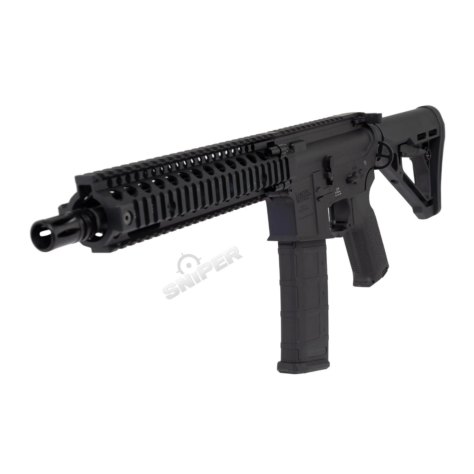 Einsteiger Set #1 - Lancer MK18 Gen3 New Version ETU Full Metal (S)AEG, Black