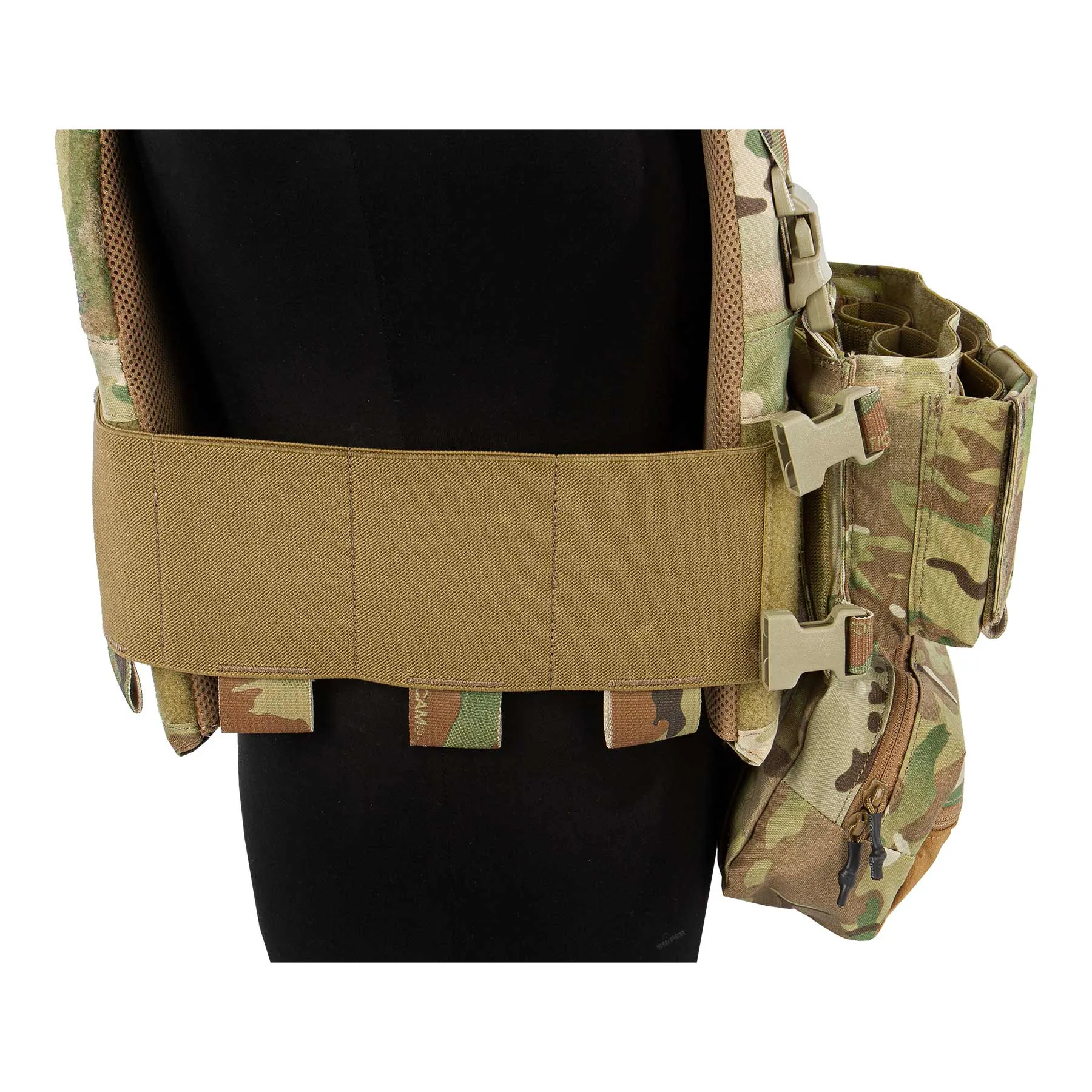 Tactical Plate Carrier Set Multicam Plattenträger