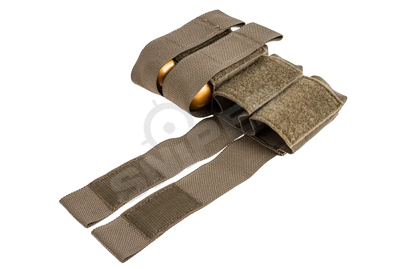Quad 40mm Shell Velcro Pouch, Ranger Green