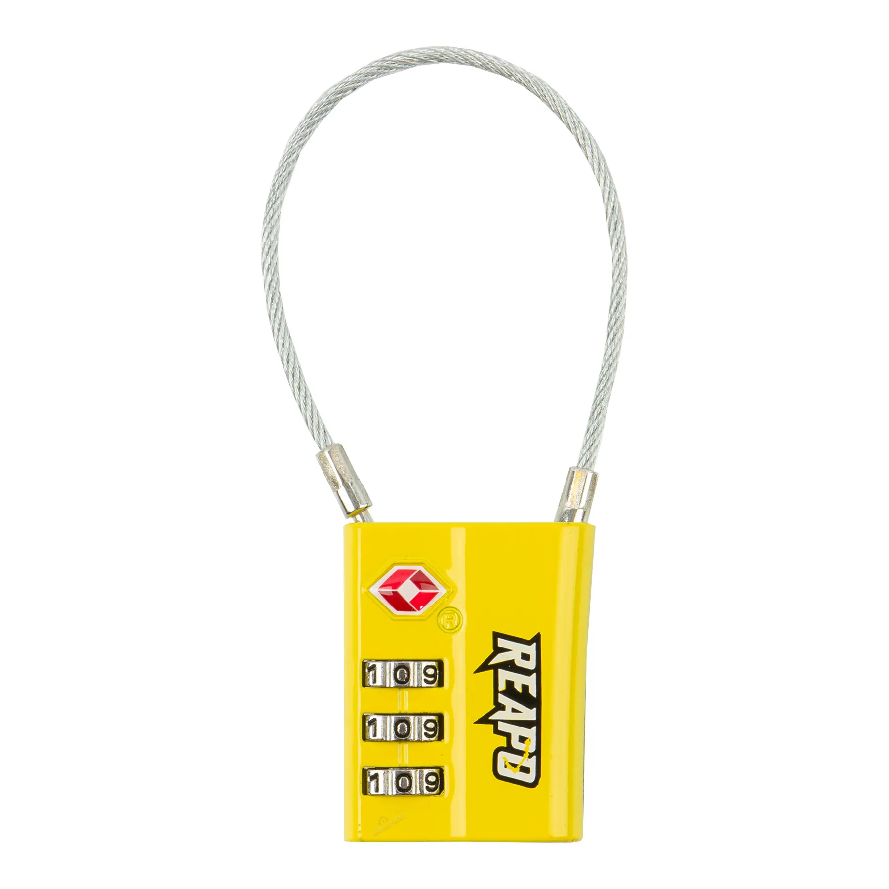 Reapo XL Zahlenschloss TSA lock, Gelb Reapo XL Zahlenschloss TSA lock, Gelb