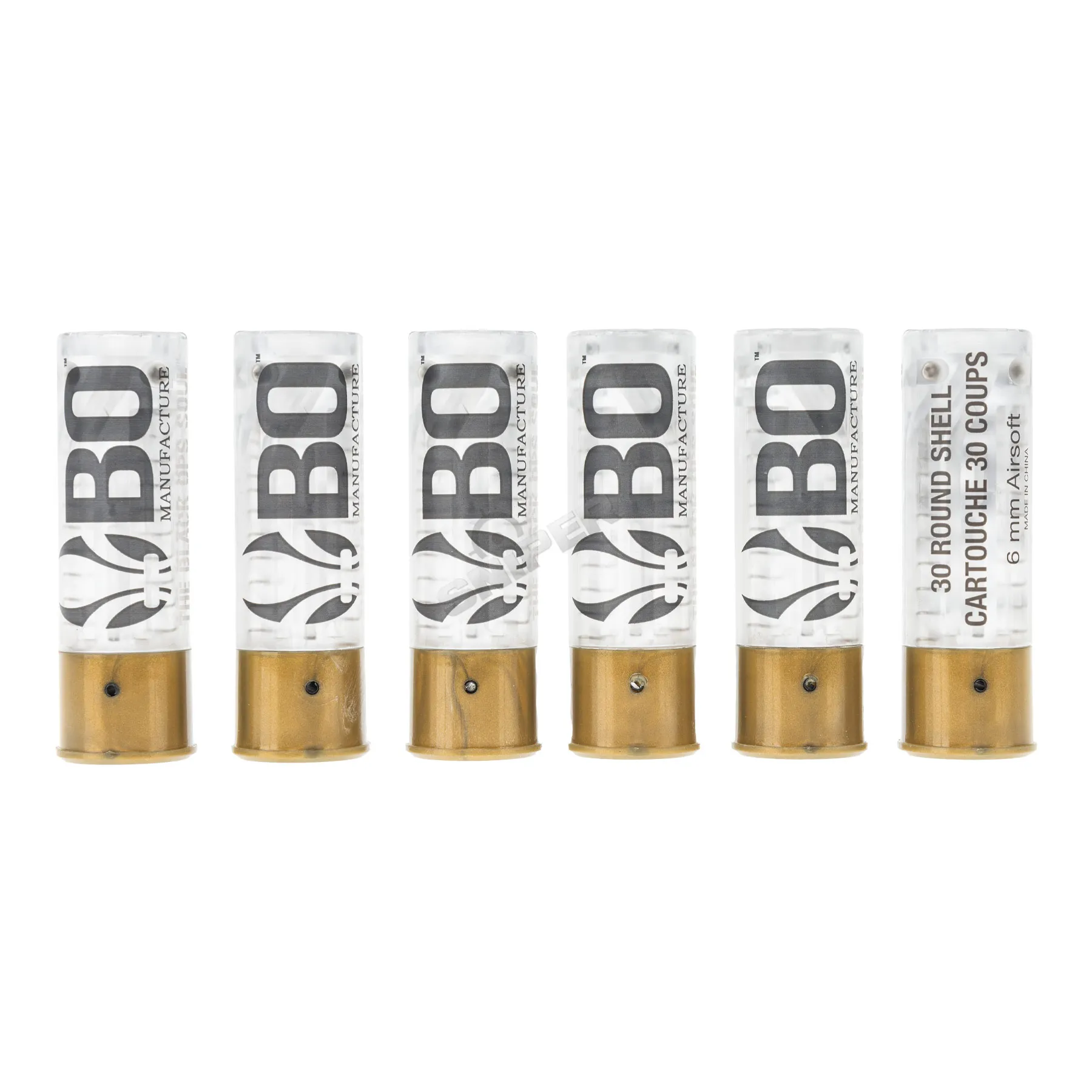 Fabarm Shotgun Shells 6er Pack, Clear Fabarm Shotgun Shells 6er Pack, Clear
