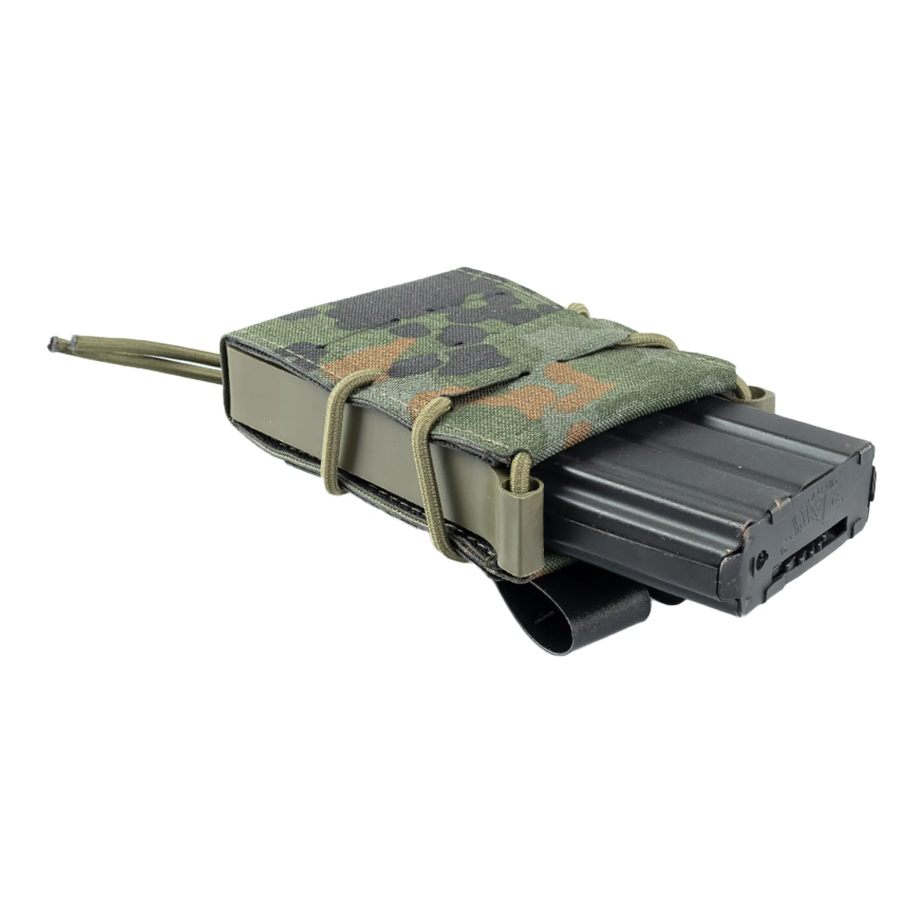 Fast Rifle Magazin Pouch, Flecktarn