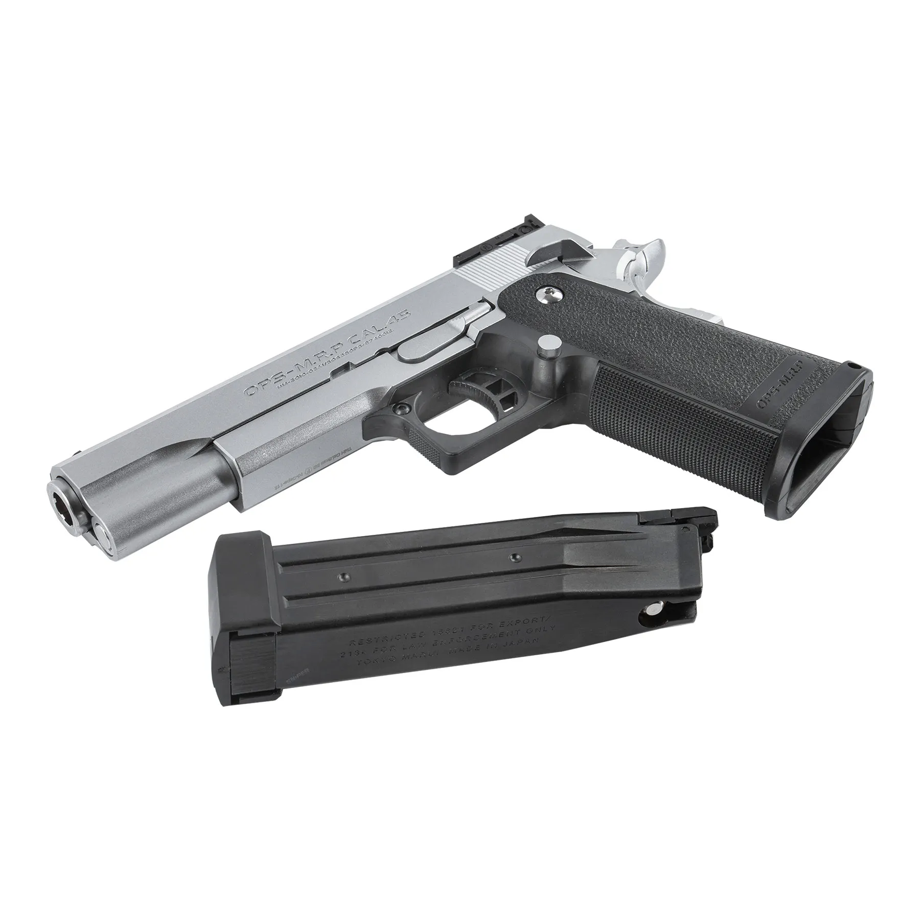 Tokyo Marui Hi-Capa 5.1 Silver GBB Softair Pistole