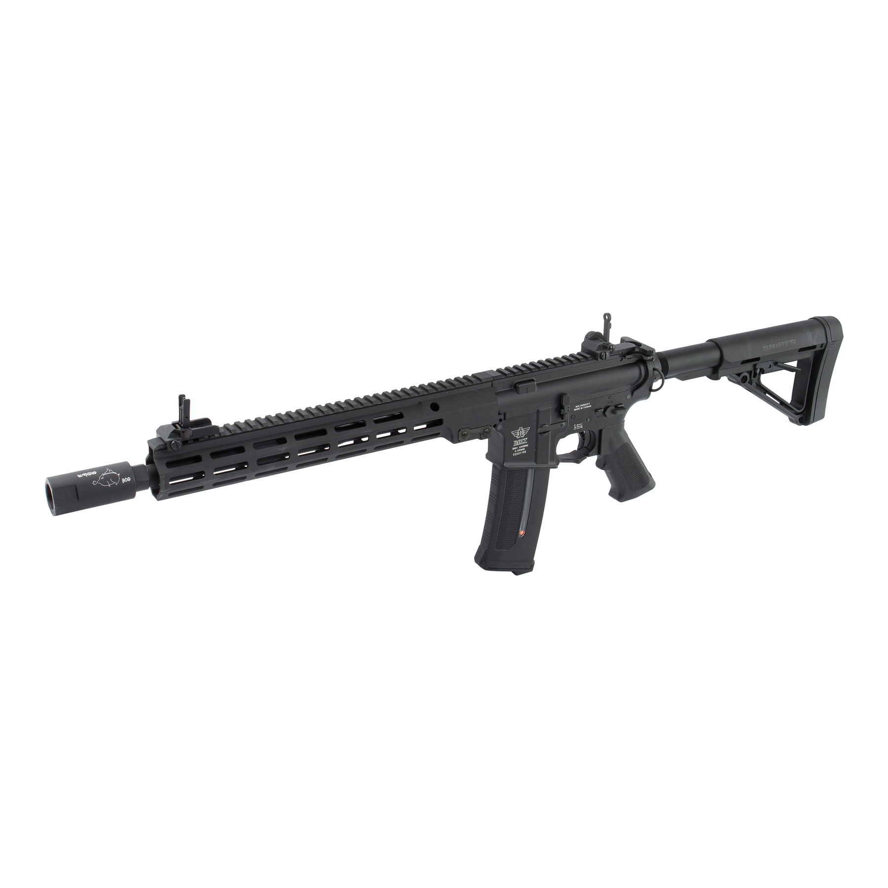 SAC Custom x Bolt URG Advanced, (S)AEG, Black