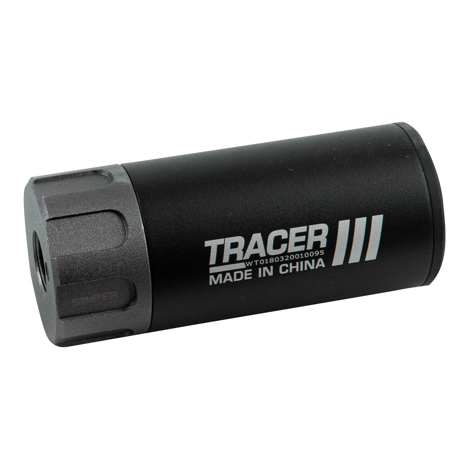 Flash Tracer Silencer 3,5', 14mm CCW, Black