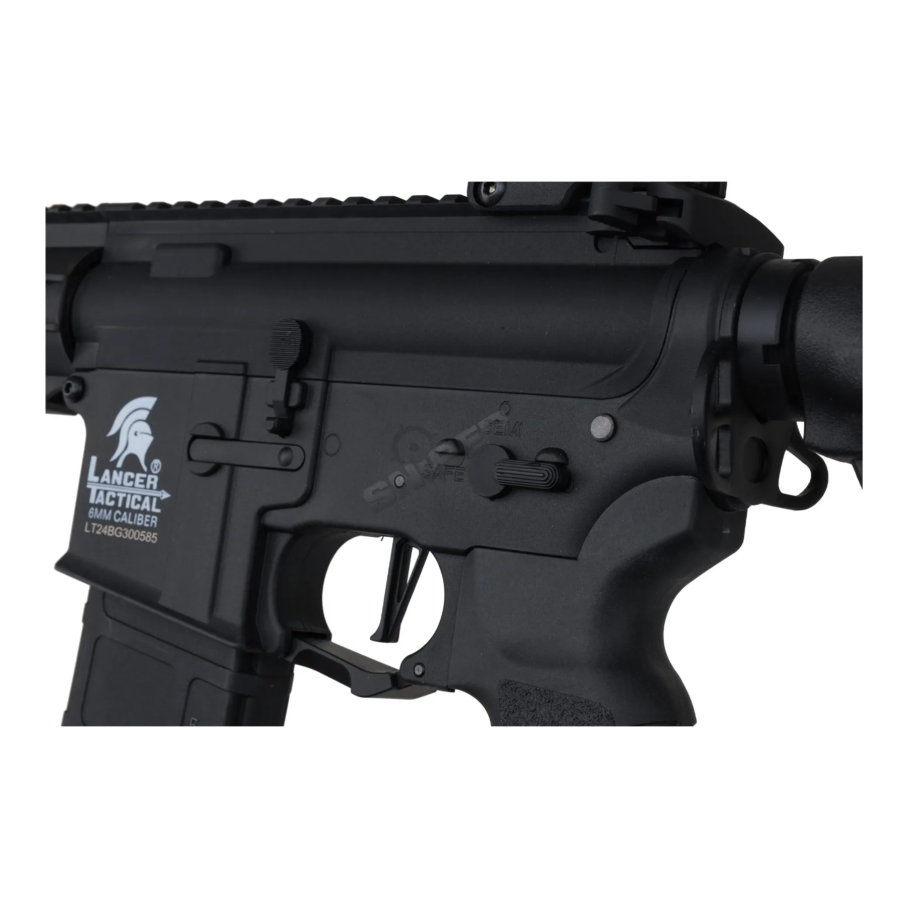 Lancer LT-24 Frontier Gen 3 w/ Nebula ETU (S)AEG, Black Lancer LT-24 Frontier Gen 3 w/ Nebula ETU (S)AEG, Black