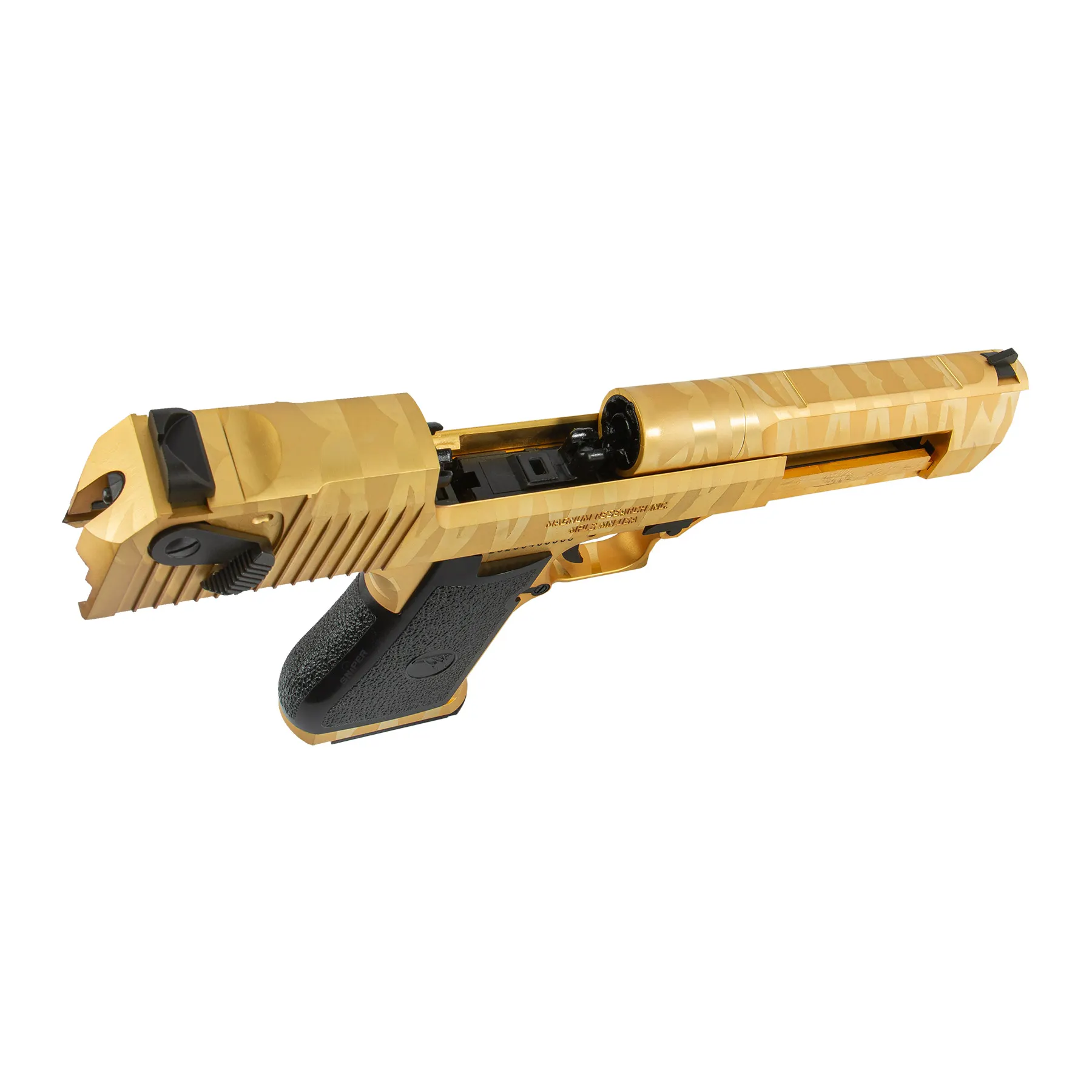 Desert Eagle .50 AE Tiger Stripe Gold, GBB