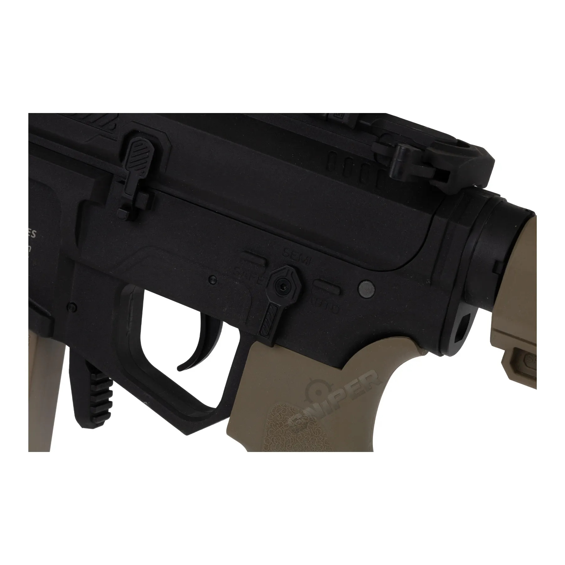 Specna Arms SA-FX01 Flex < 0,5 Joule Softair Gewehr w/ Gate X-ASR, Half-Tan Specna Arms SA-FX01 Flex < 0,5 Joule Softair Gewehr w/ Gate X-ASR, Half-Tan