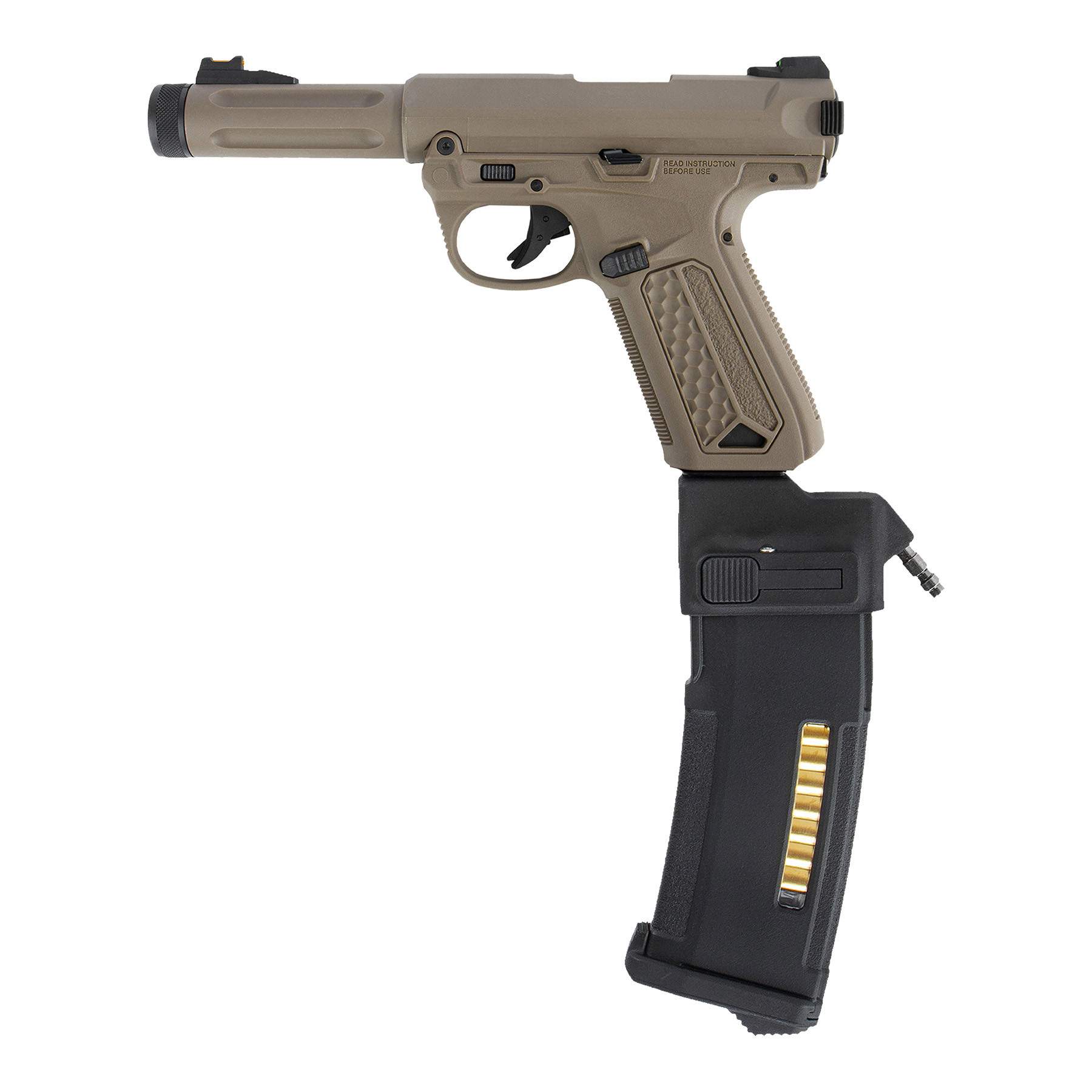 HPA Set Action Army AAP 01 Tan + Bottle + Creeper US + PTS