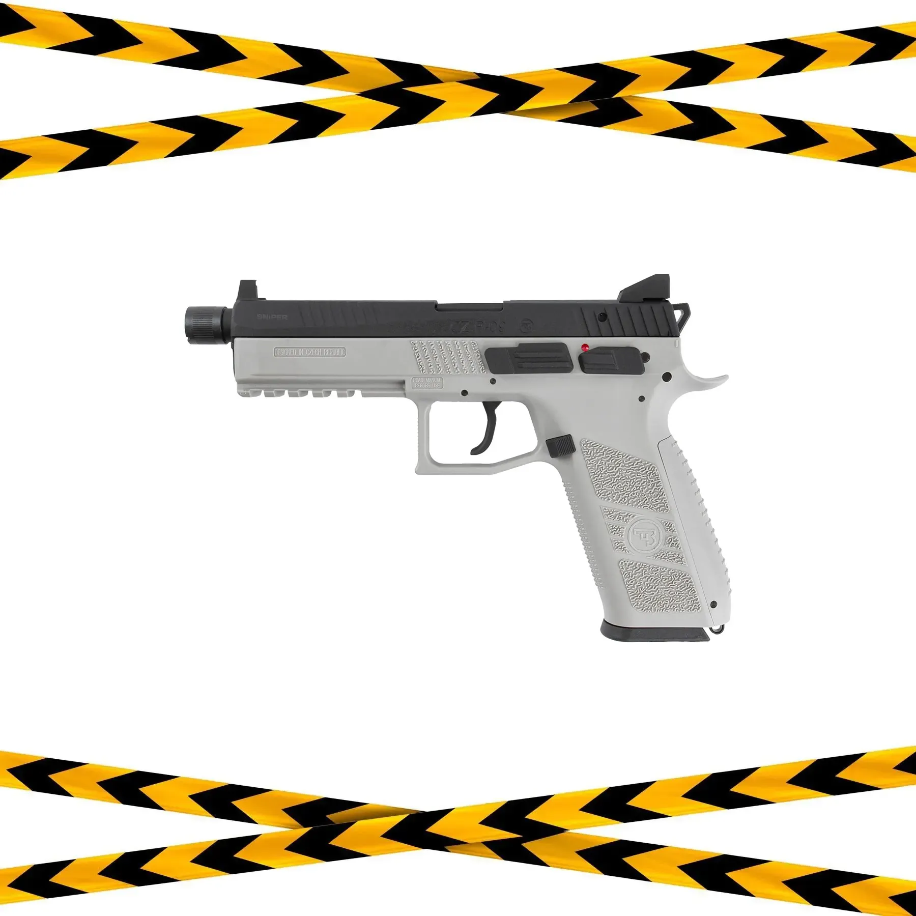 B-Ware CZ P-09 Urban Grey CO2, GBB