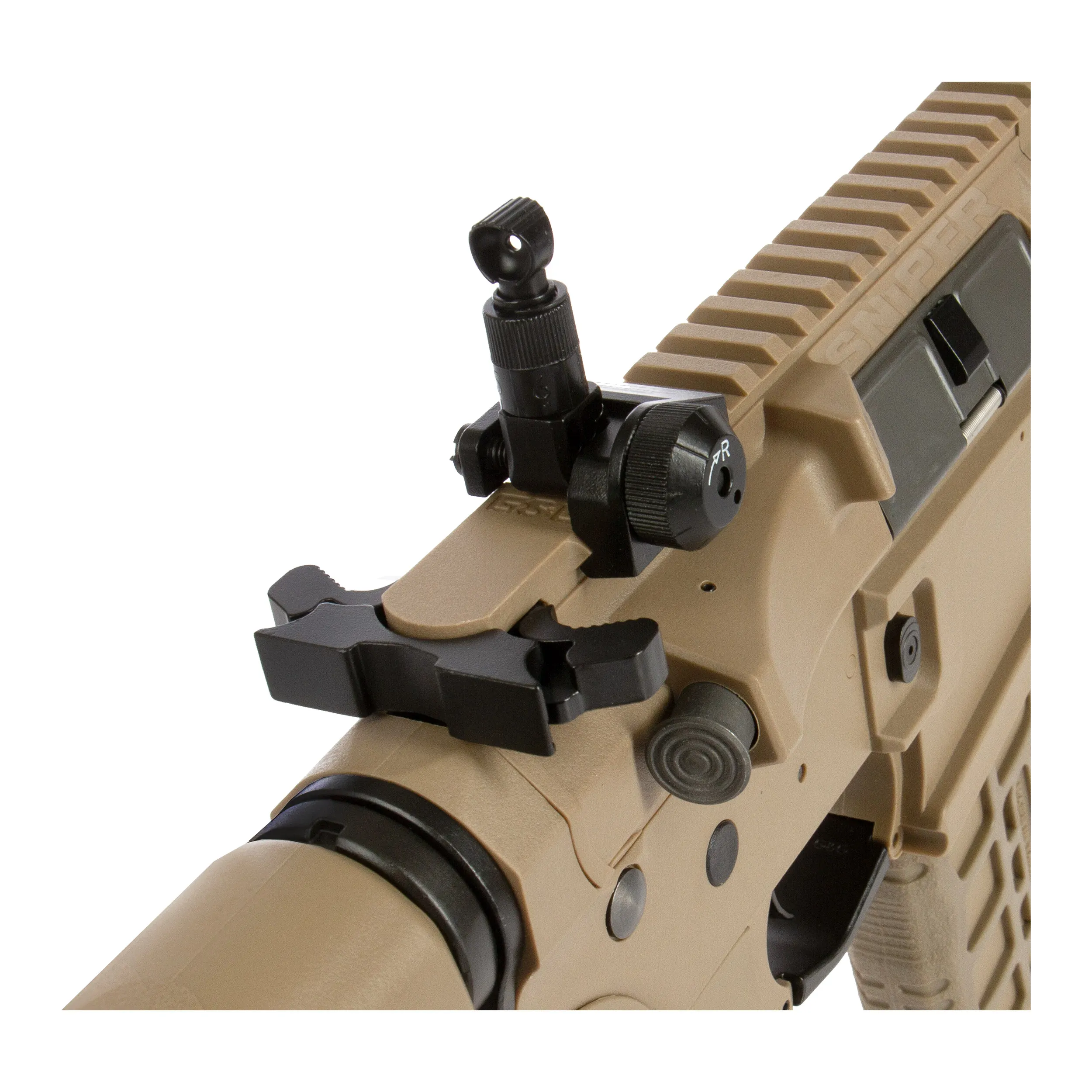 CM16 SRS ETU 0,5 Joule Desert, AEG Softair Gewehr