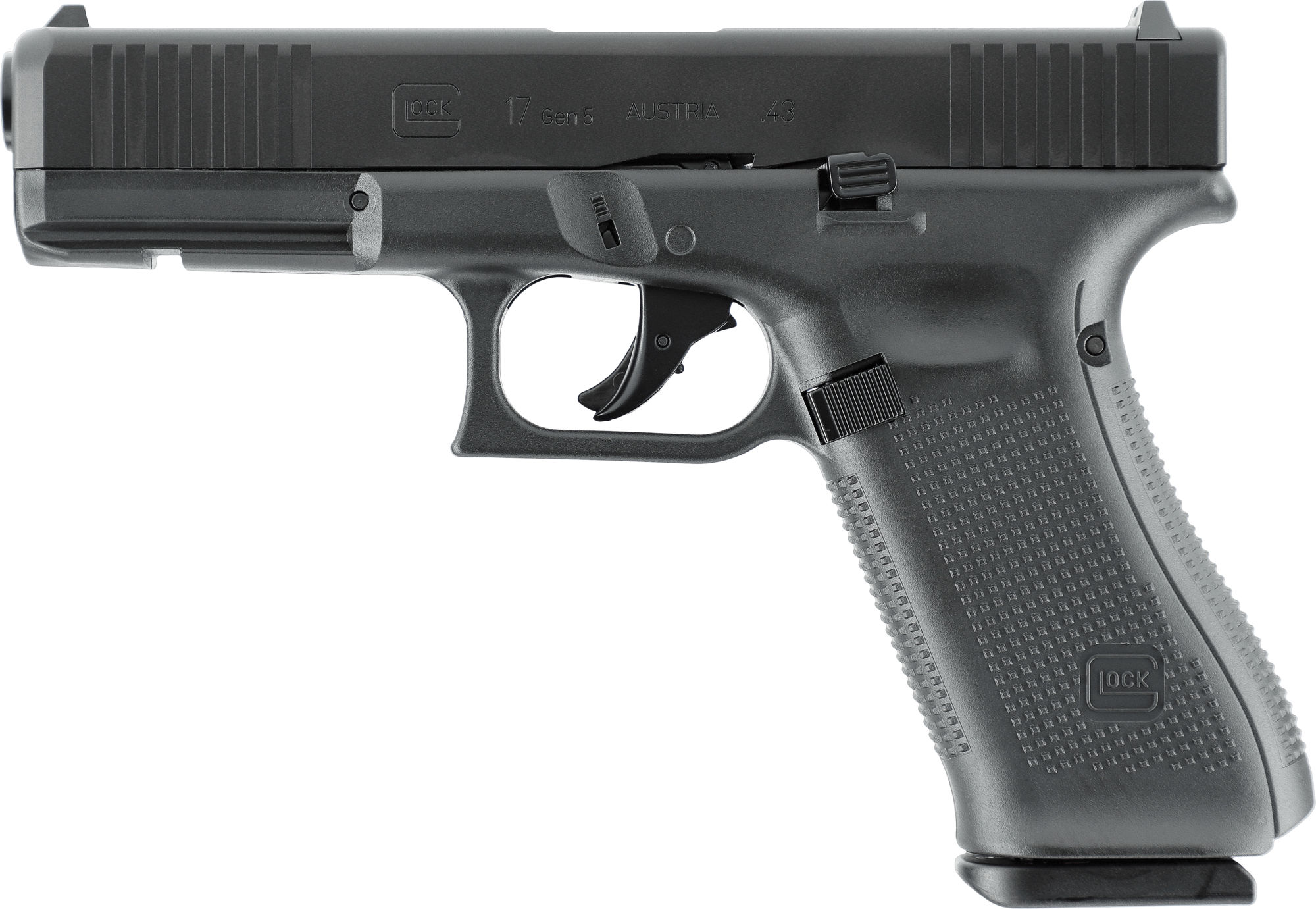 RAM Pistole T4E Glock 17 Gen 5 cal.43, Black