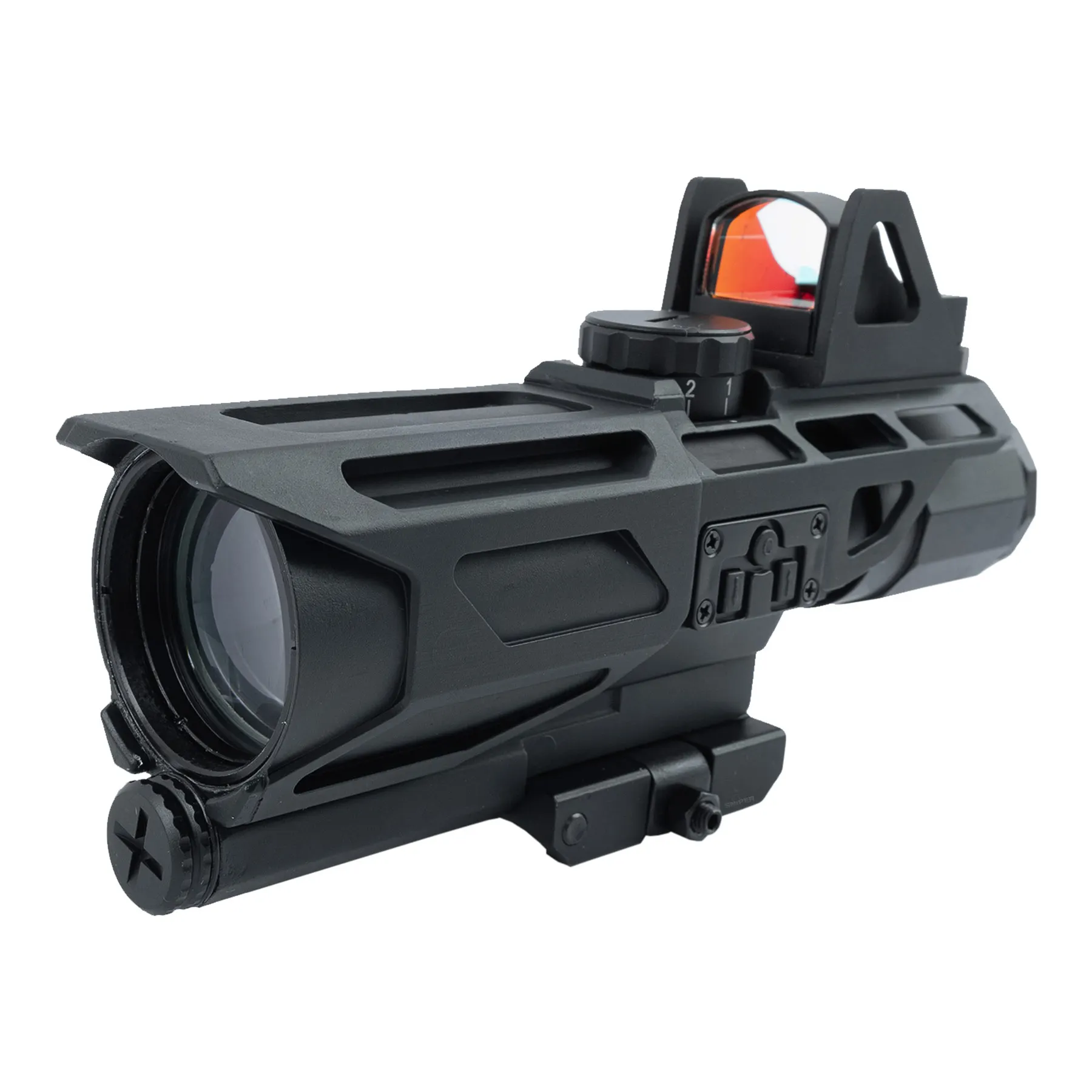 USS 3-9X40 Gen3 Scope mit Red Dot, Black USS 3-9X40 Gen3 Scope mit Red Dot, Black