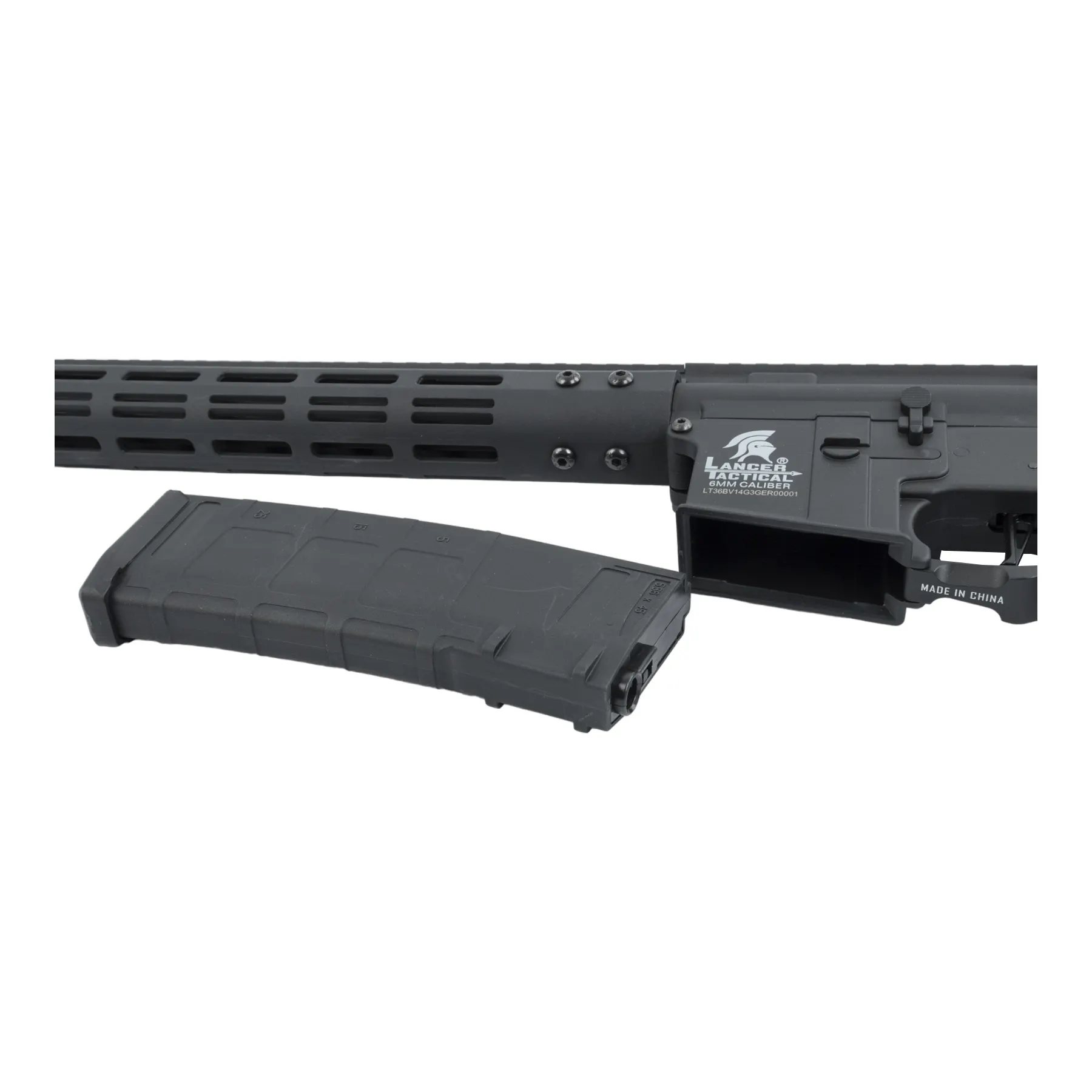 Einsteiger Set #2 - Lancer Archon Gen3 ETU M-Lok 14" M4 (S)AEG , Black