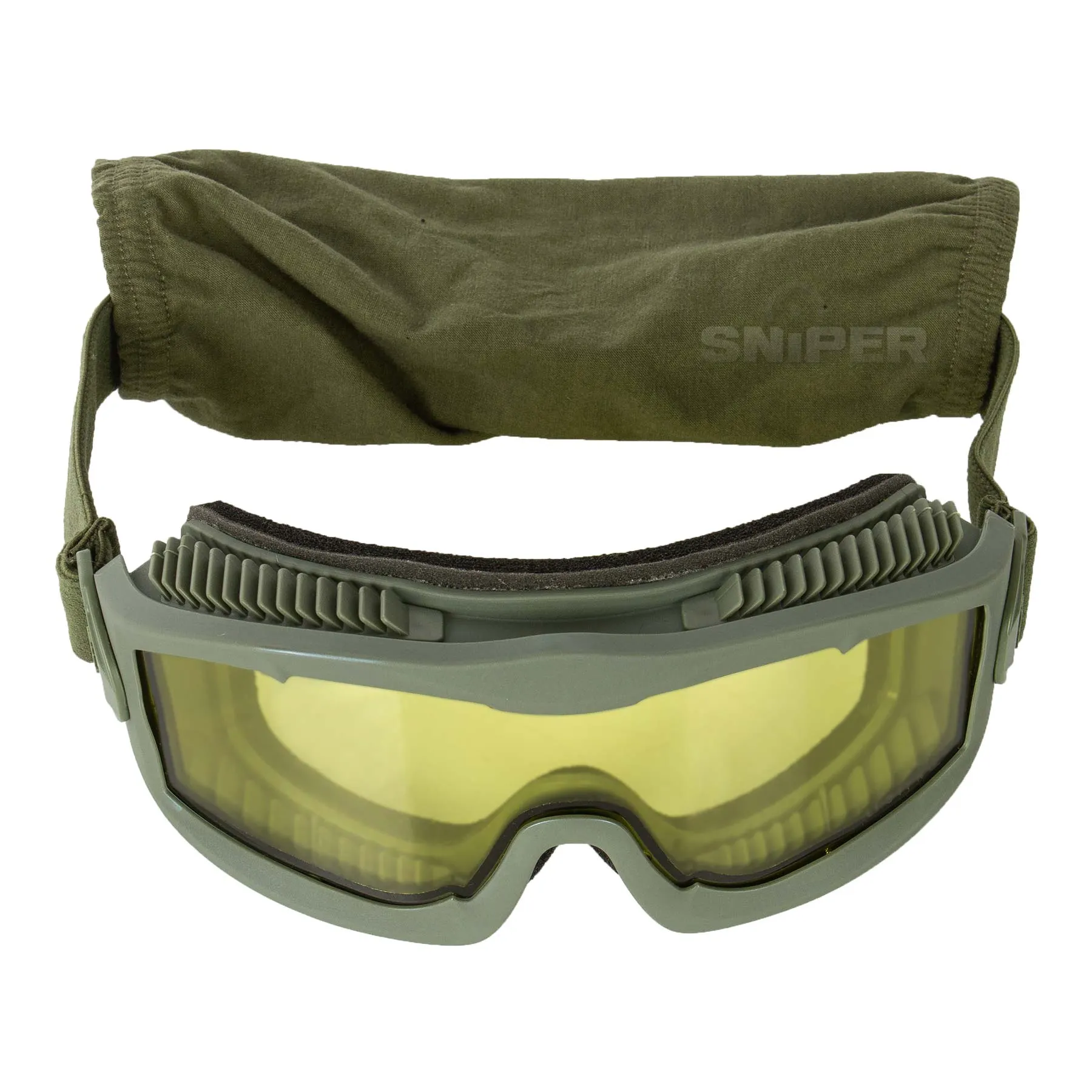 Aero Thermal Series Mask, Olive/Yellow Aero Thermal Series Mask, Olive/Yellow