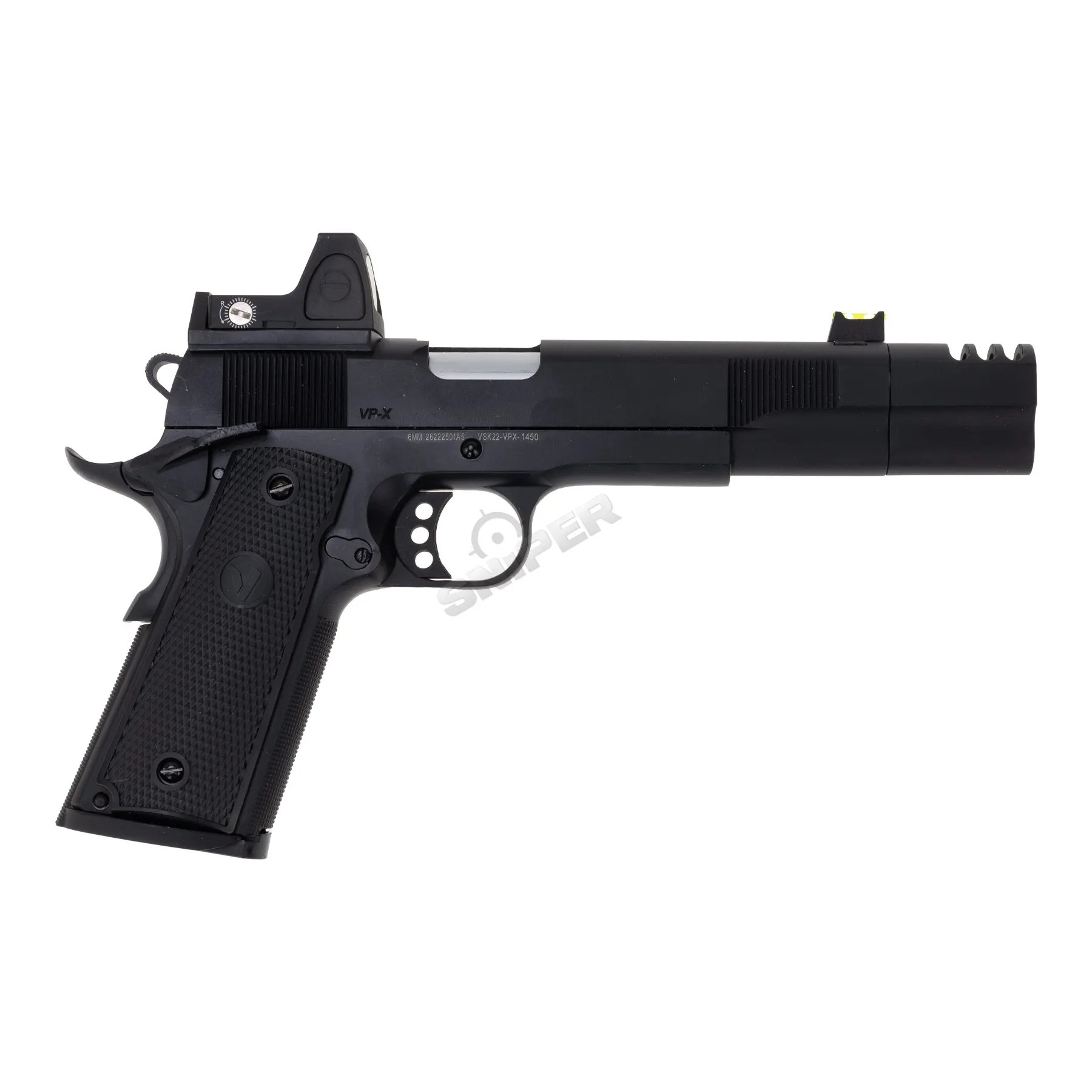 Vorsk VP-X GBB Softair Pistole BDS, Black