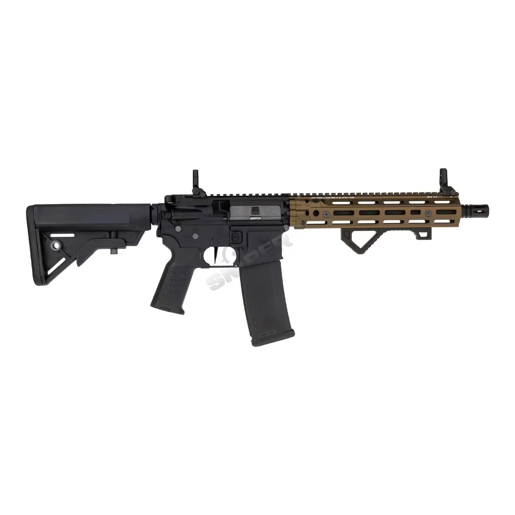 SAC Speedmonster Daniel Defense RIS III < 0,5J AEG Softair Gewehr, Chaos Bronze