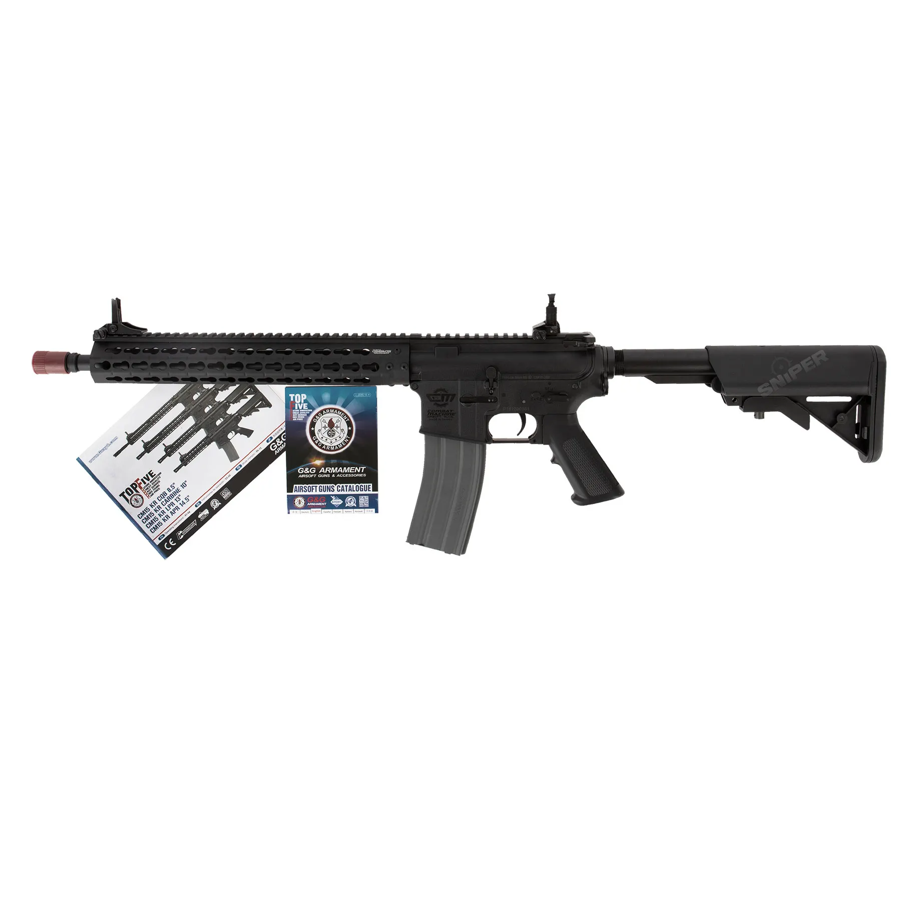 CM15 KR LRP 13" (S)AEG, Black