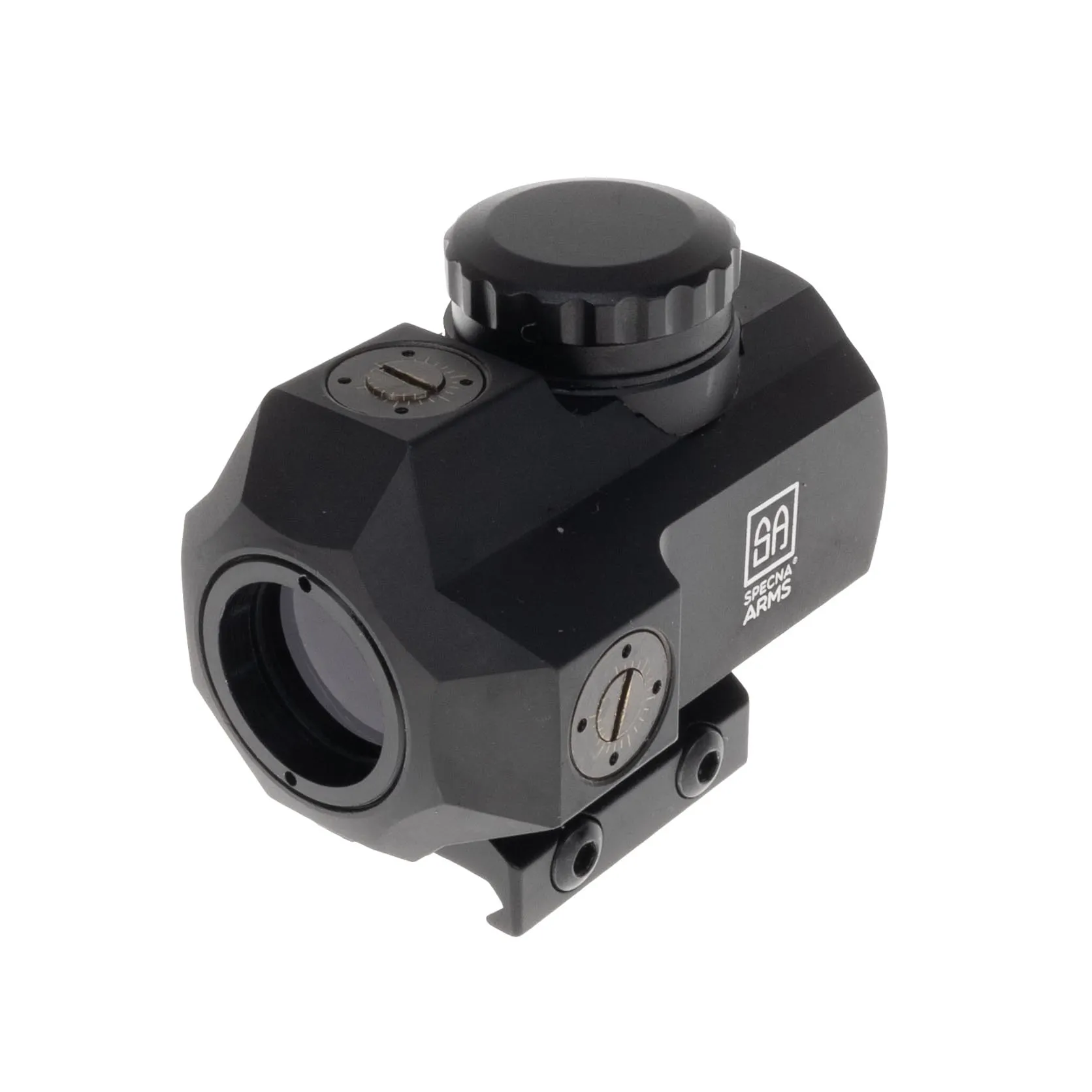 Specna Arms CORE Nexus Red Dot Sight w/ QD High Mount, Black