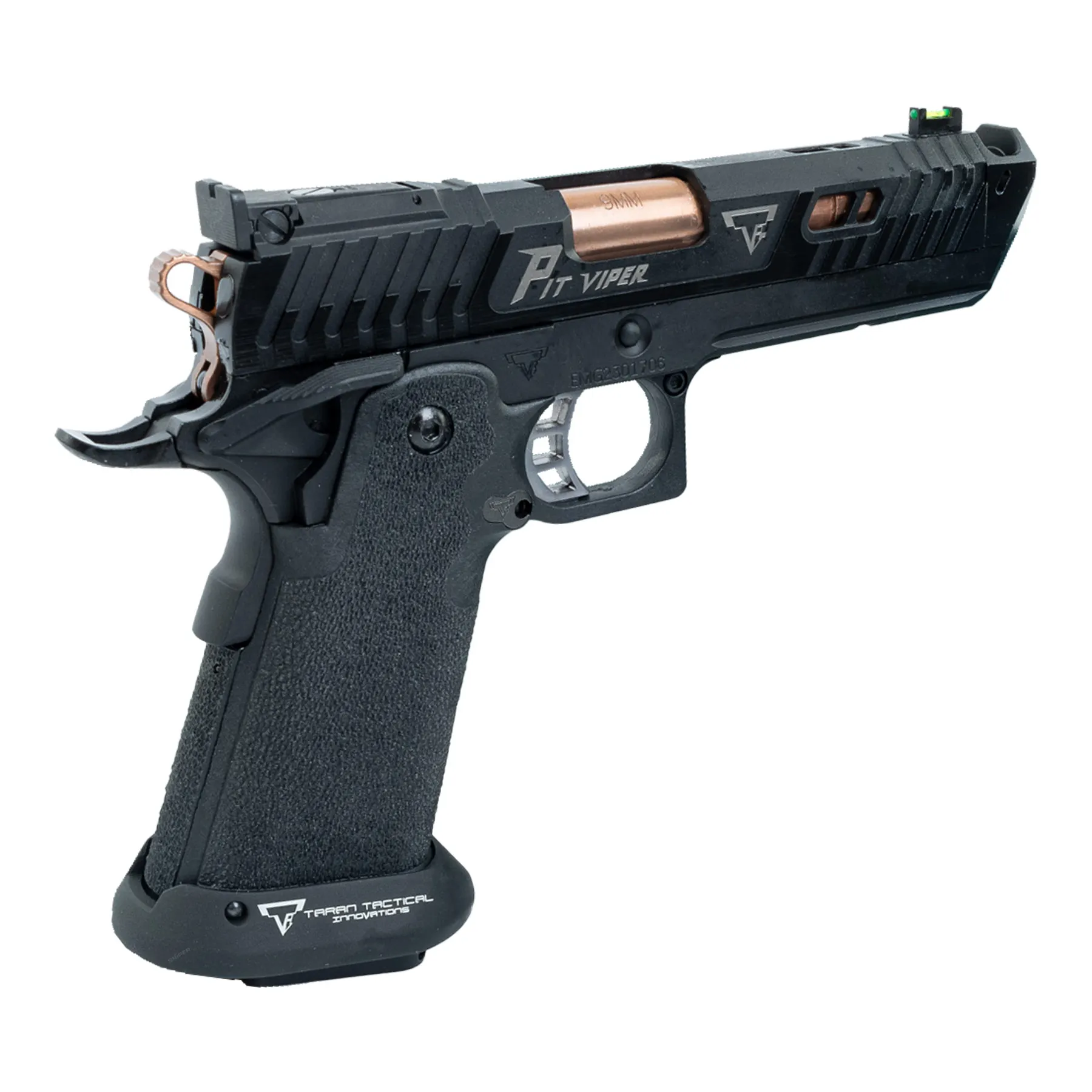 EMG TTI 2011 JW4 Pit Viper Pistole GBB, Black EMG TTI 2011 JW4 Pit Viper Pistole GBB, Black