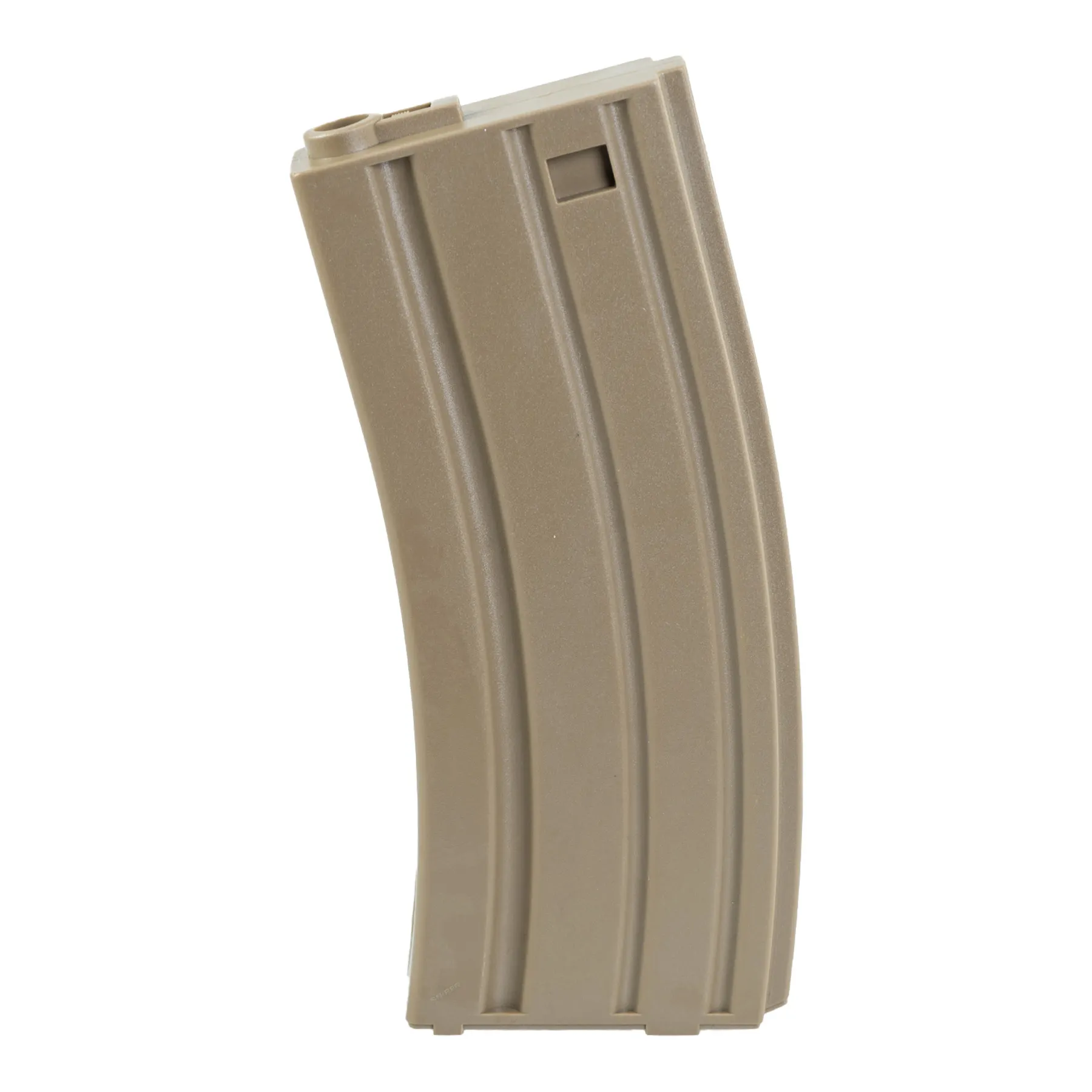 M4 Mid Cap Magazin Kunststoff, 5er Pack, Tan