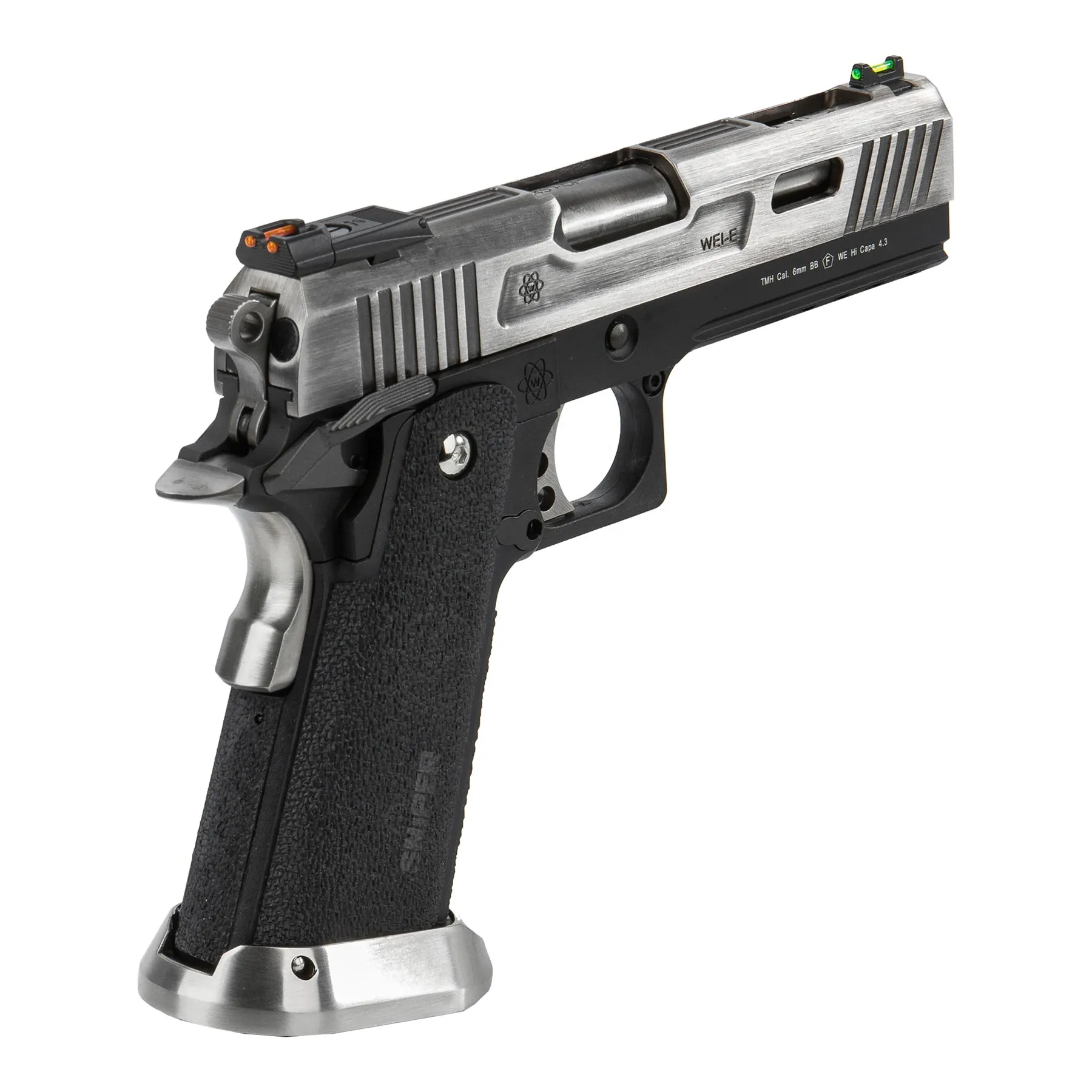 WE Hi-Capa 4.3 Force Full Metal Silver GBB Softair