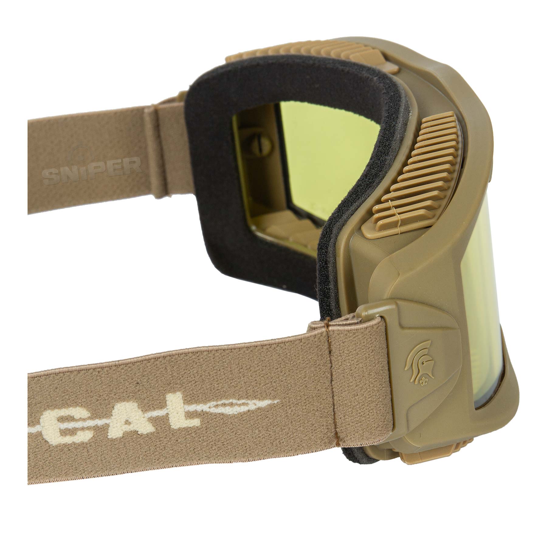 Aero Thermal Series Mask, Tan/Yellow