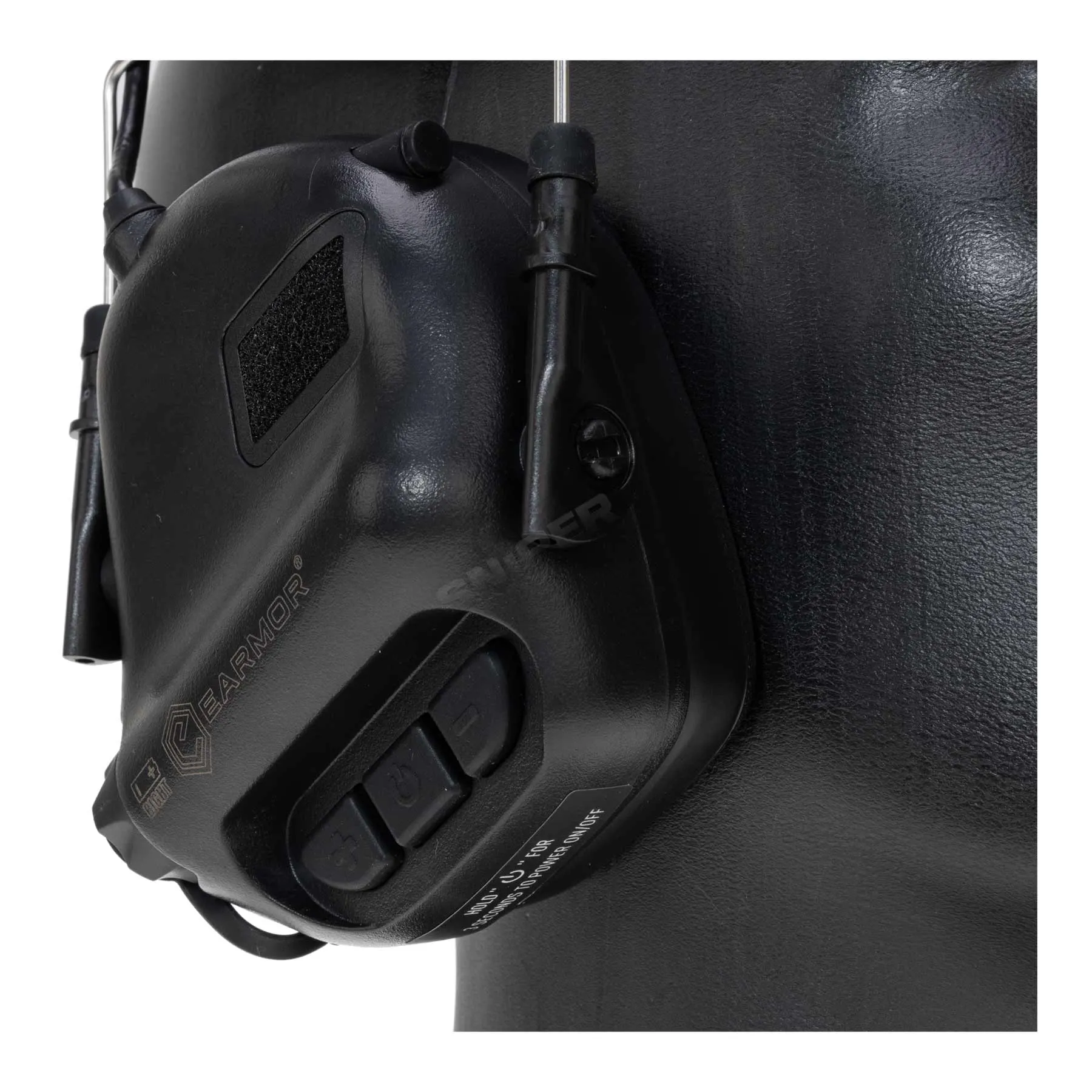Earmor M32 Mod. 4 Active Hearing Protectors, Black