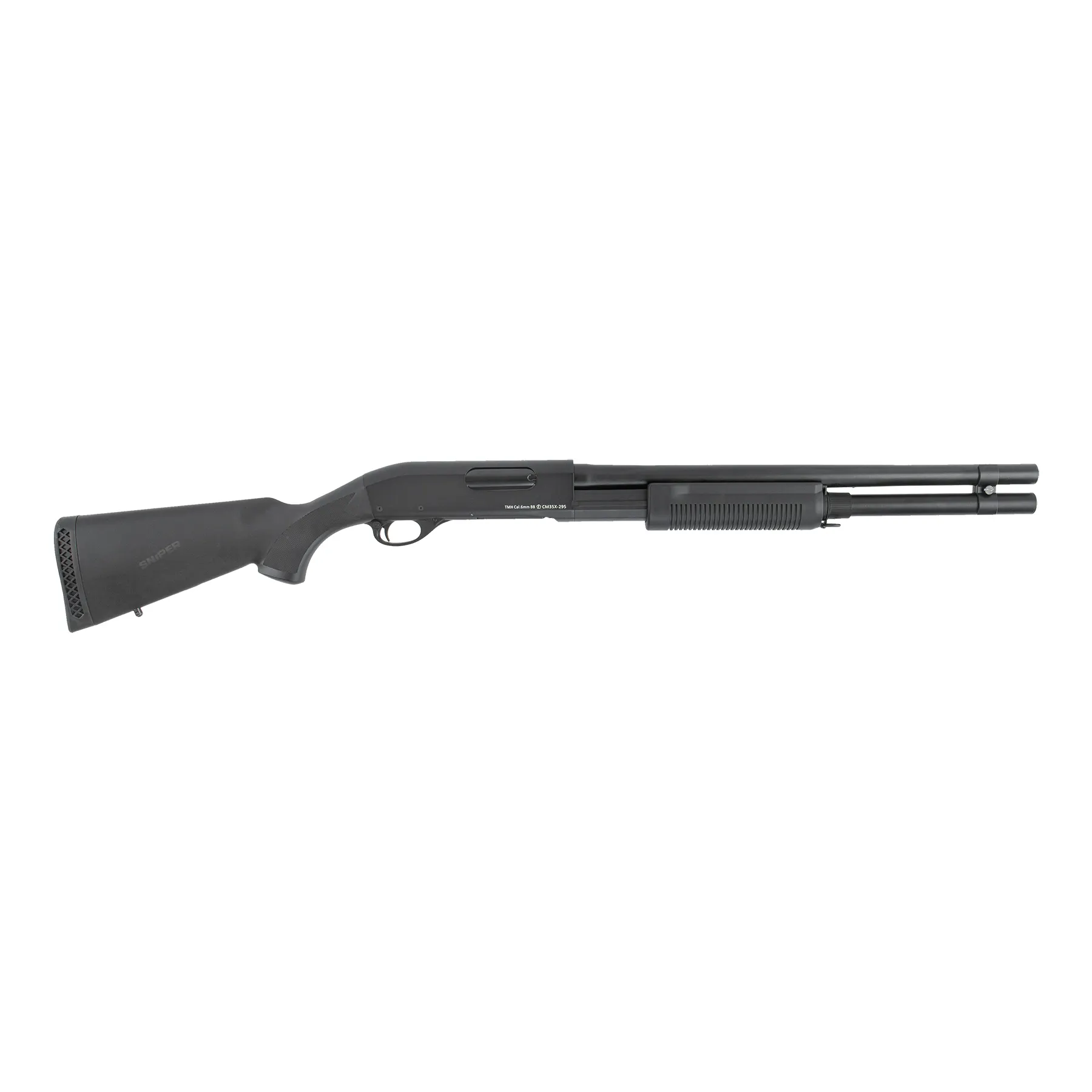 M870 Sheriff Tri-Shot Spring Shotgun, Black