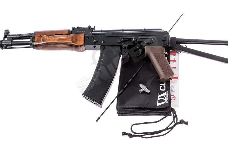 AK74 Compact Steel/Wood Mosfet (S)AEG, Black