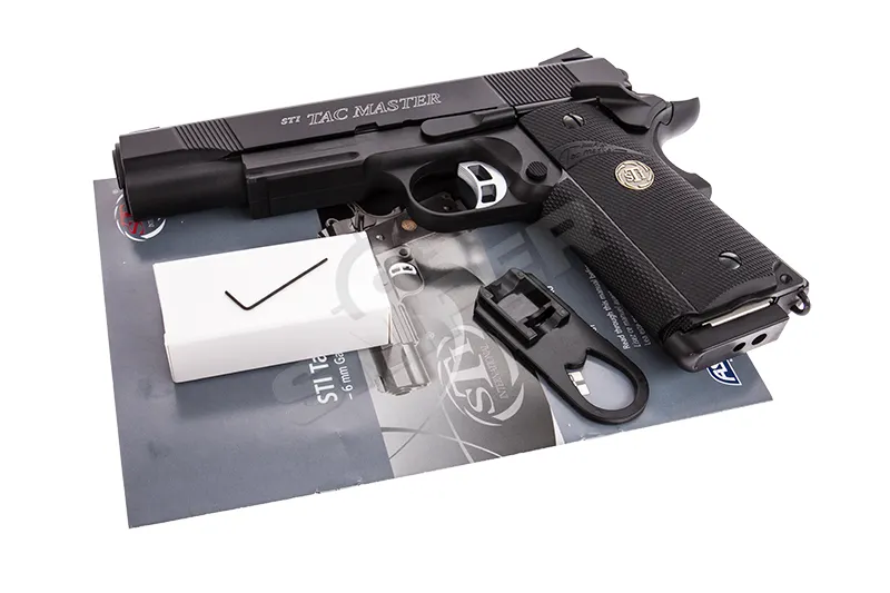 STI 1911 Tac Master Black, GBB