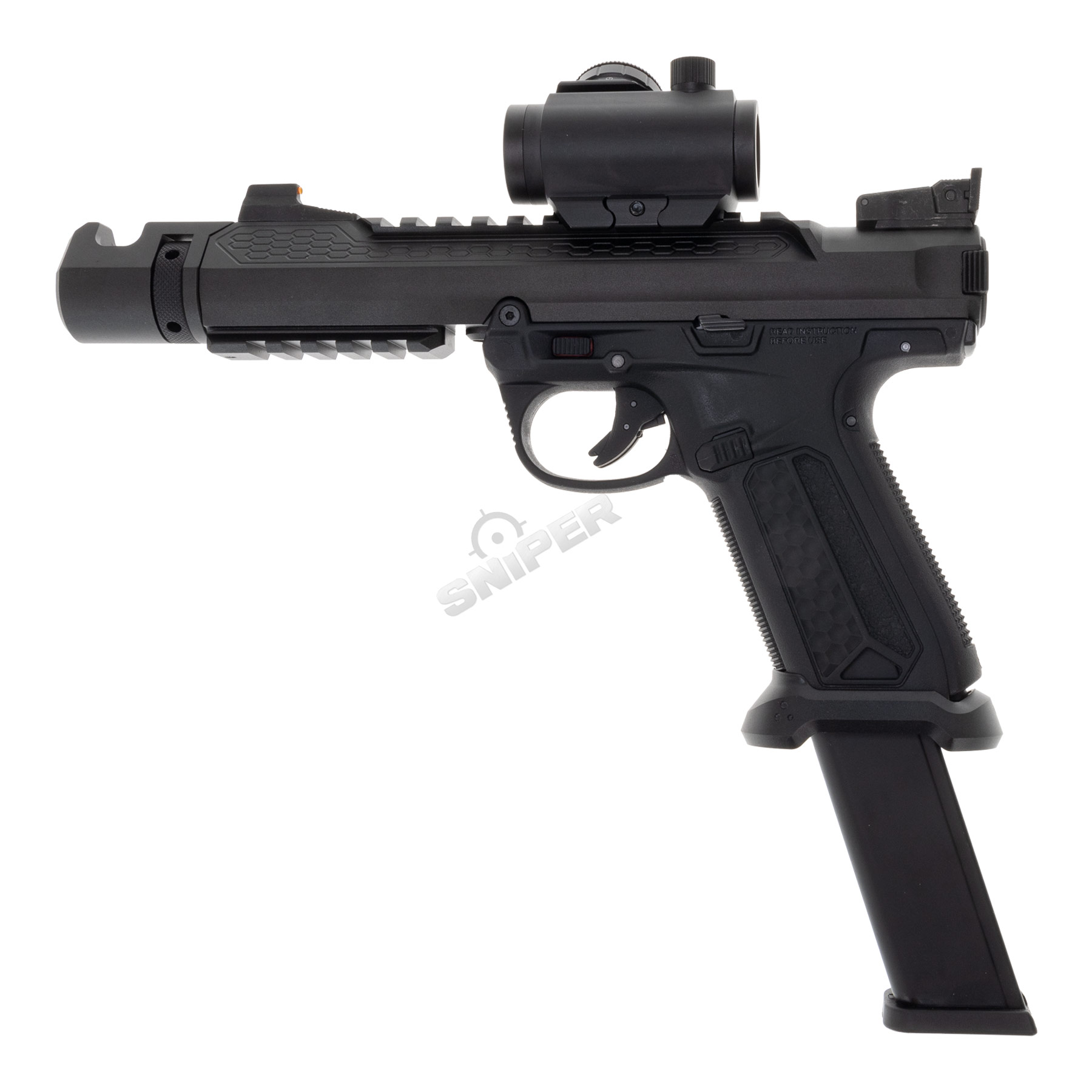 Prep my Airsoft #3 - Action Army AAP 01 Assassin GBB Softair Pistole, Black