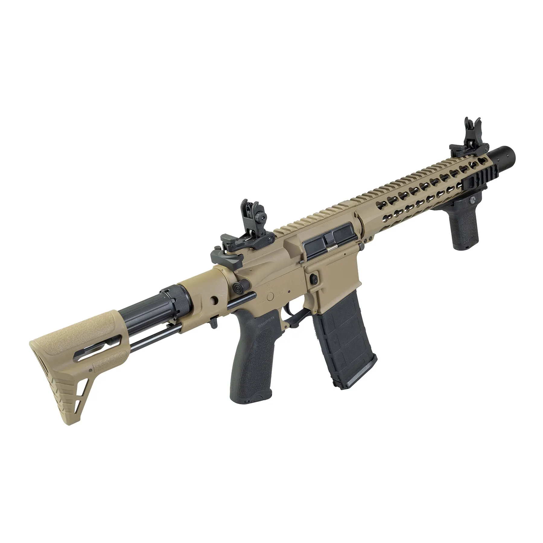 M4 Gen.2 w/ Silencer ETU+MOSFET (S)AEG, Tan