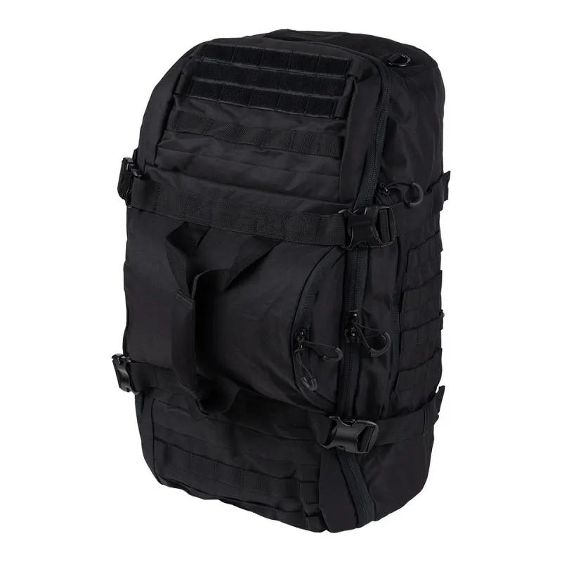 101 INC 3in1 Tactical Weekender Bag 80L, Black