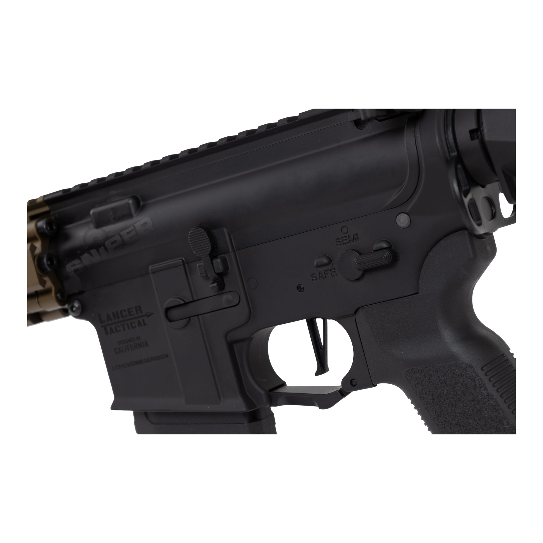 Einsteiger Set #2 - Lancer MK18 Gen3 ETU Full Metal (S)AEG, Black/Bronze