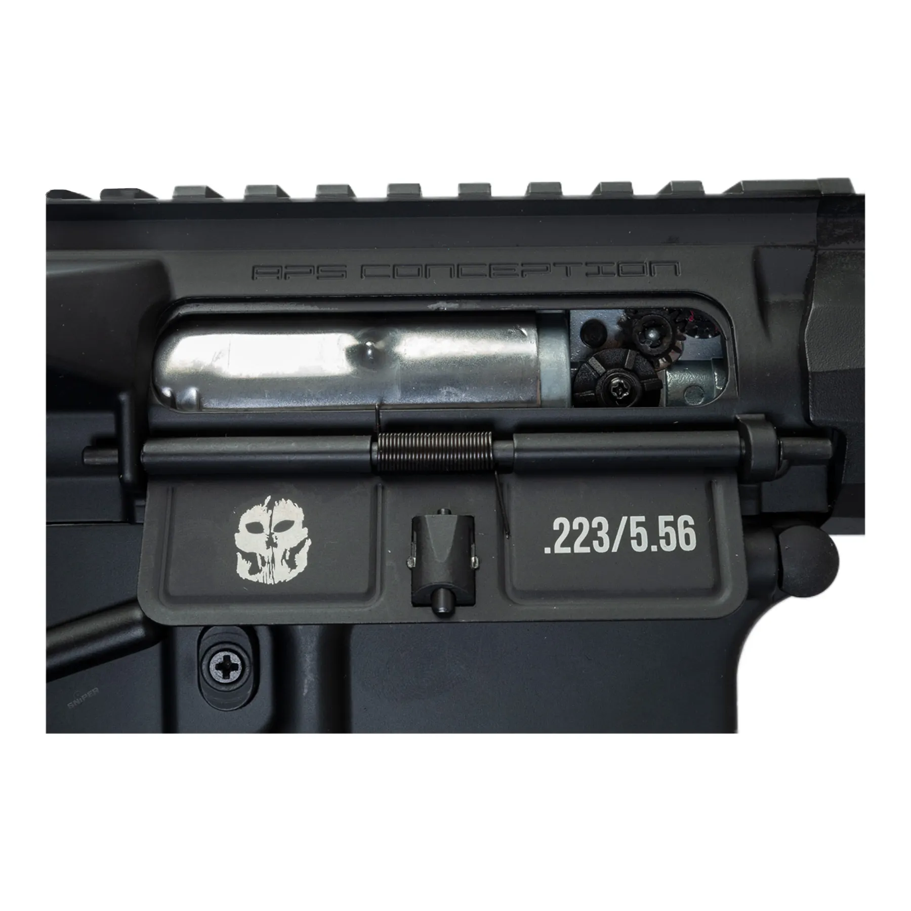 Ghost Patrol Rifle e-Silver Edge 2.0 ECU (S)AEG, black Ghost Patrol Rifle e-Silver Edge 2.0 ECU < 0,5 Joule, Black