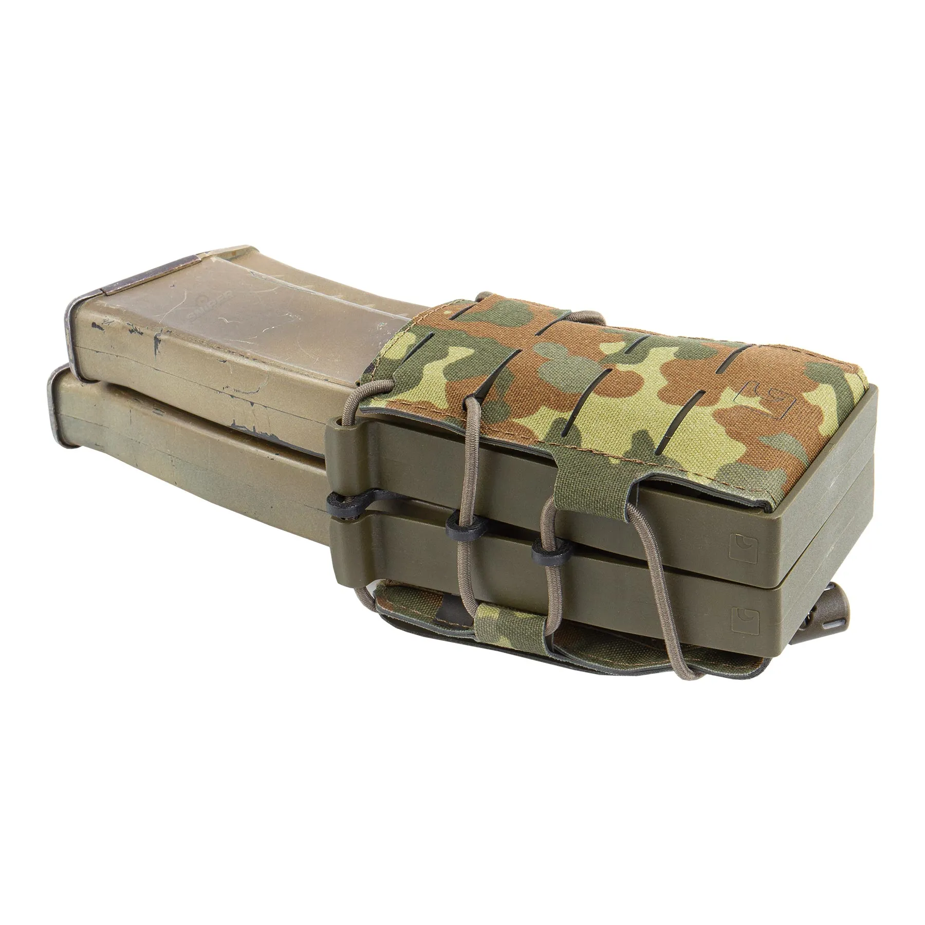 Double Speedpouch LC für AK, Flecktarn