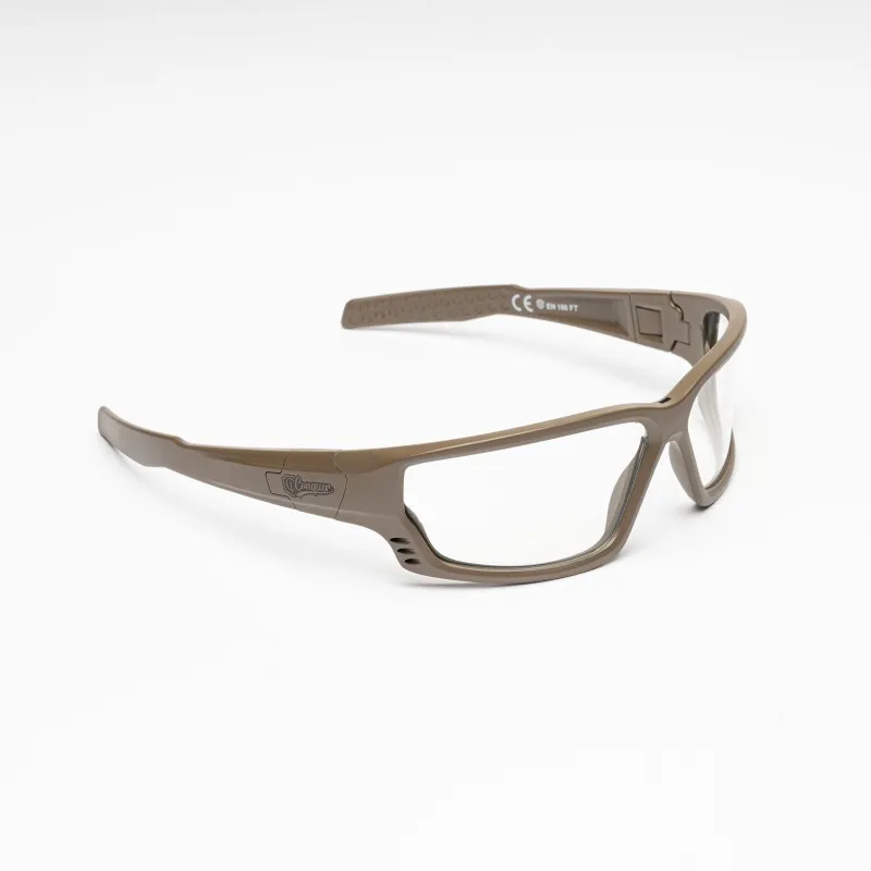 Conquer ZYPHER Safety Goggles, Tan