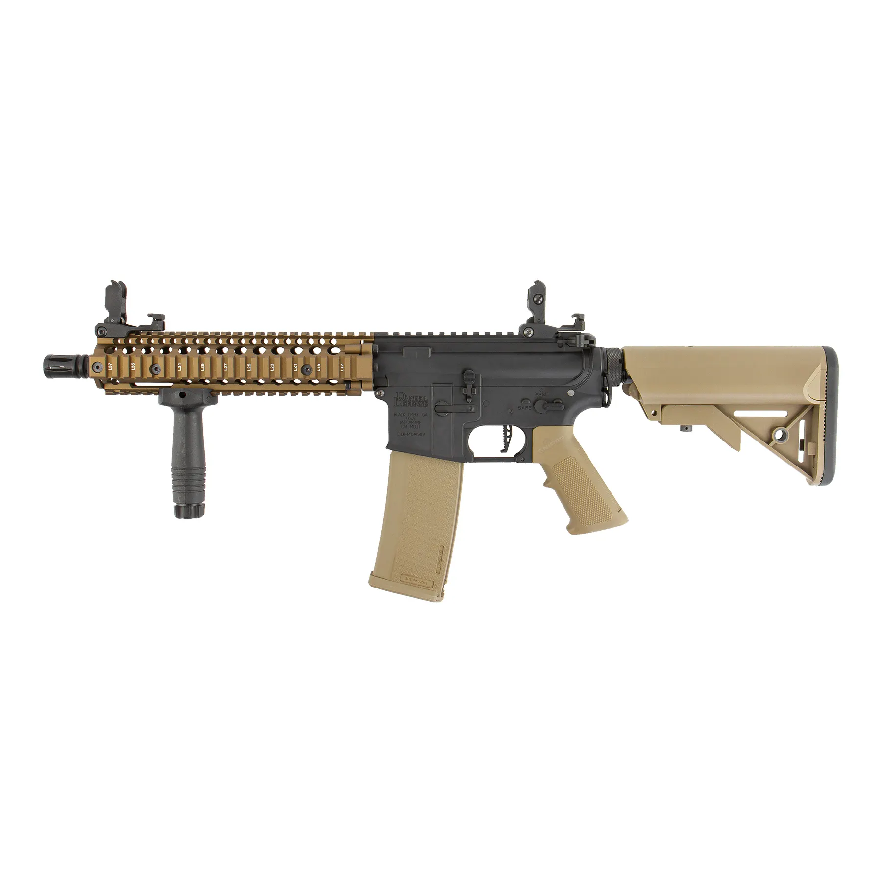 SA-E19 Edge 2.0 Daniel Defense MK18 (S)AEG, Chaos Bronze