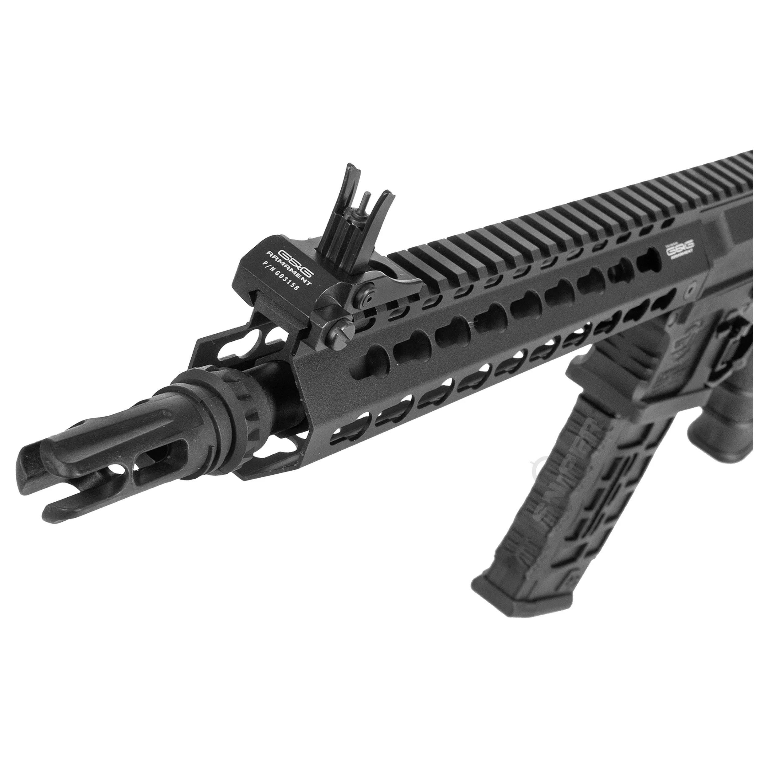 CM16 SRL, ETU Black < 0,5 Joule, AEG Softair Gewehr