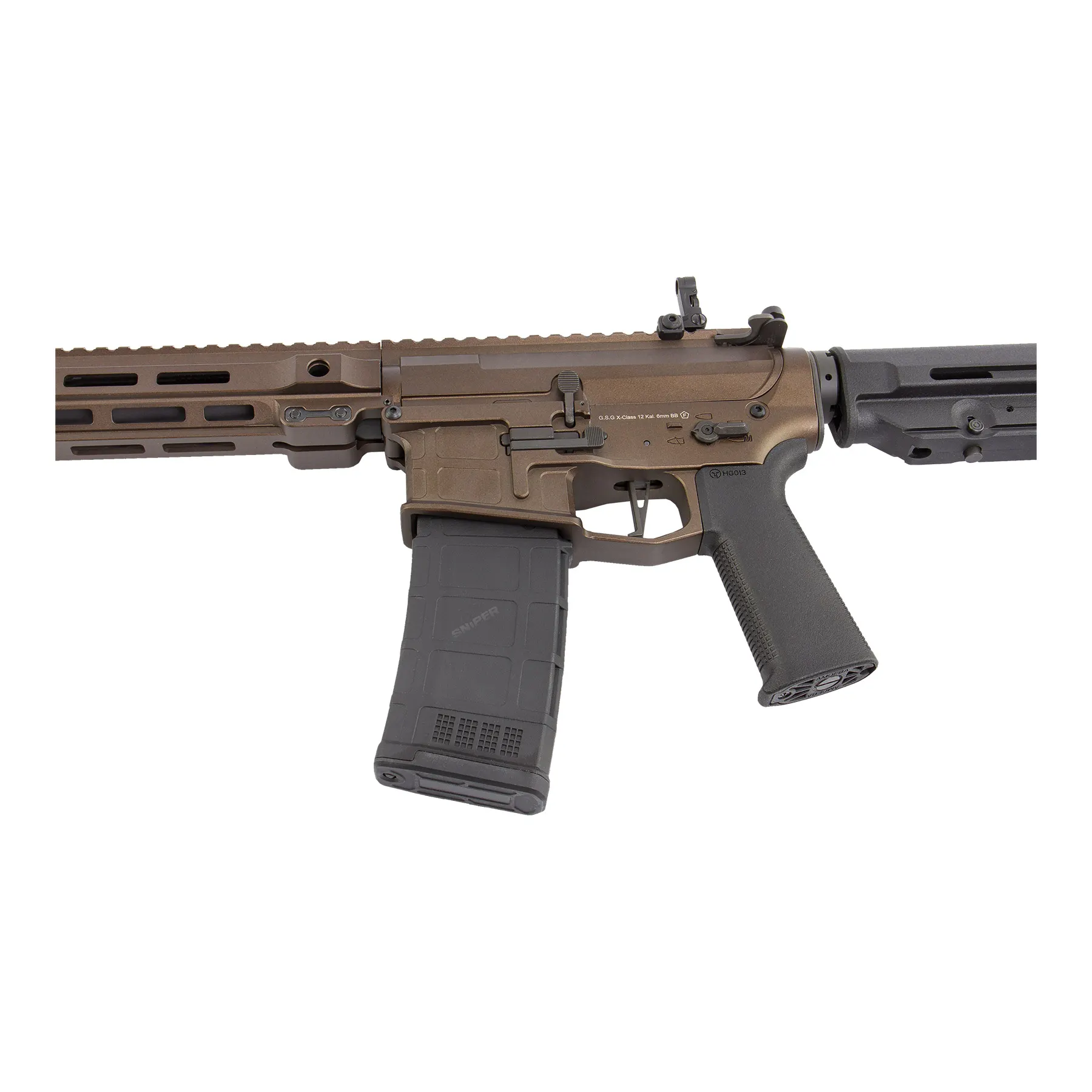 Ares M4 X CLASS Model 12 (S)AEG, Bronze
