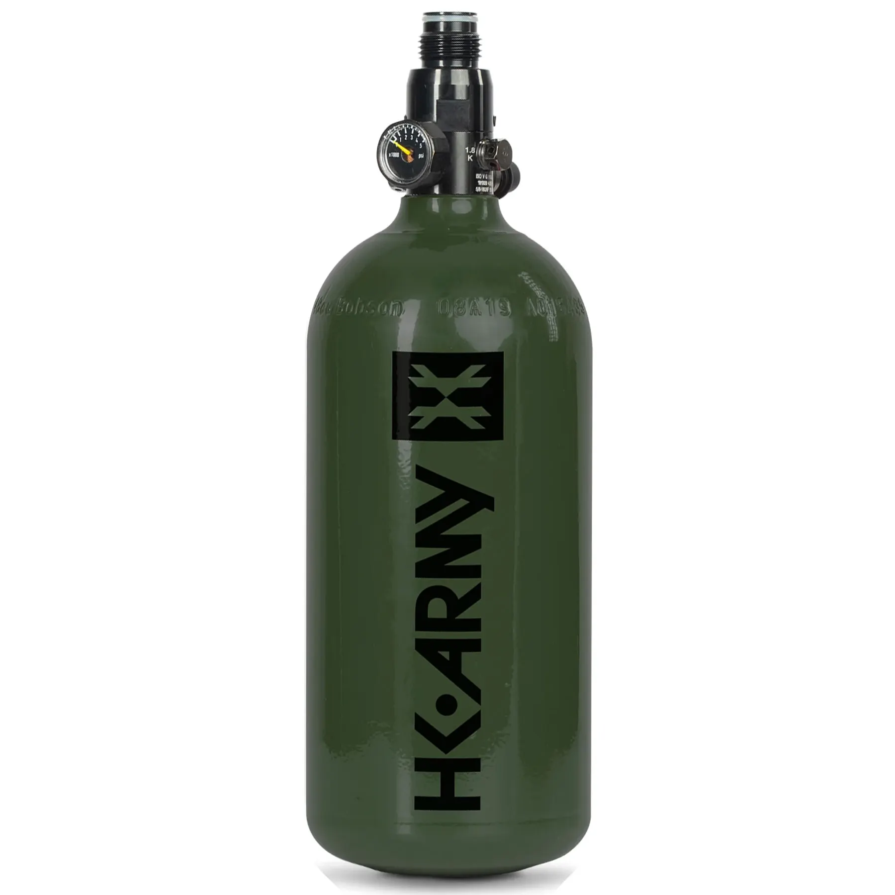 HK Army Aluminium Tank w/ Regulator 48/3000, Olive